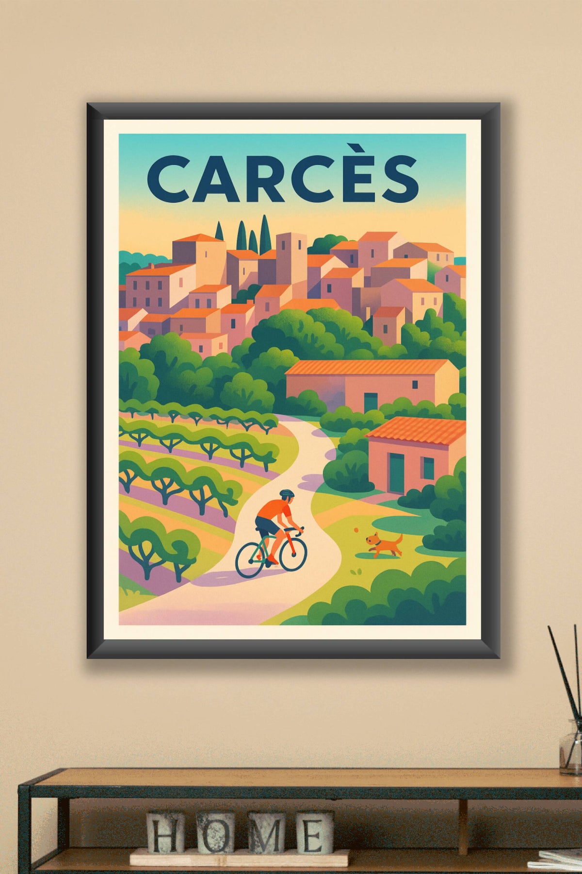 Affiche de Carcès - Évasion bucolique au cœur de la Provence