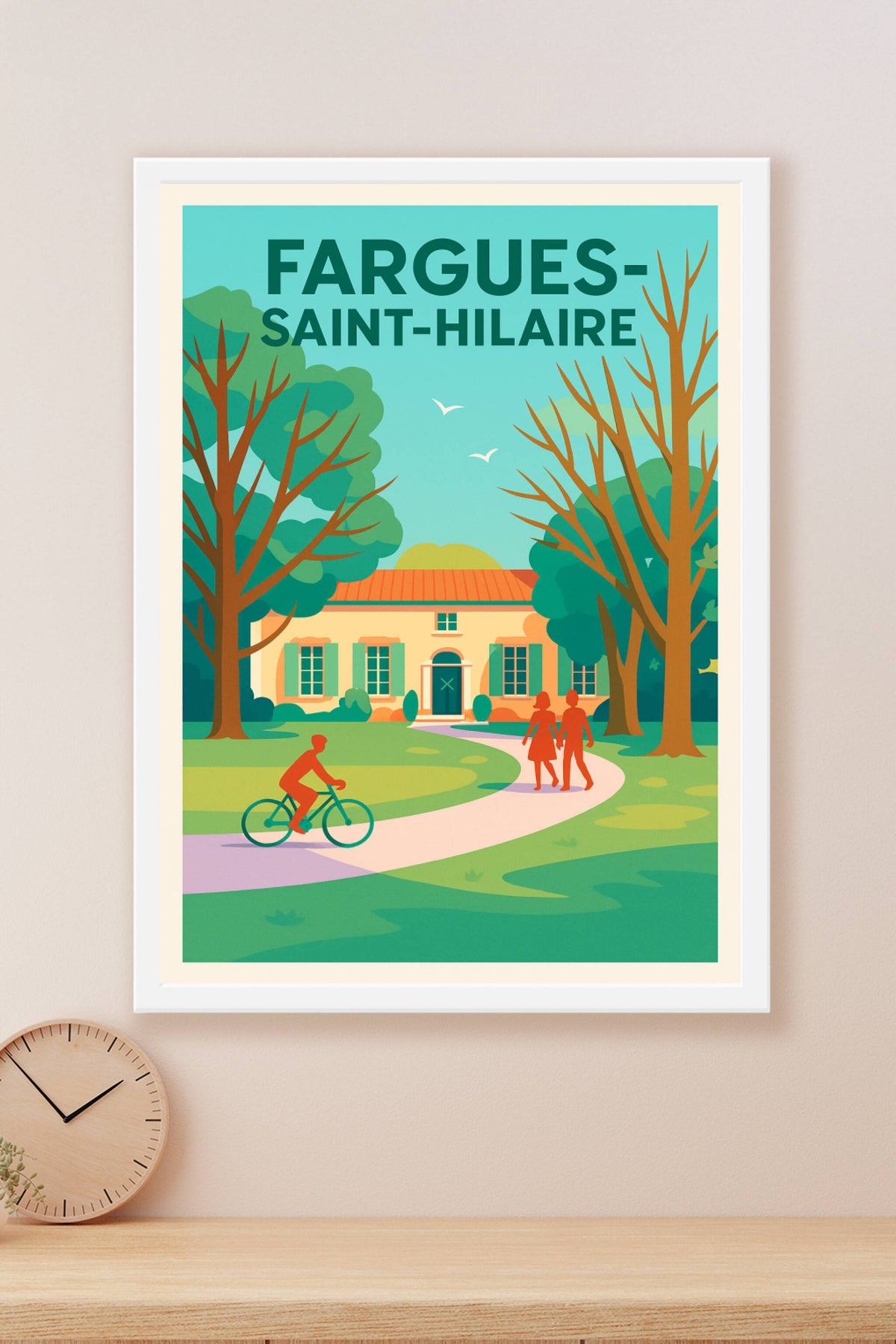 Affiche de Fargues-Saint-Hilaire - Charme et nature en harmonie