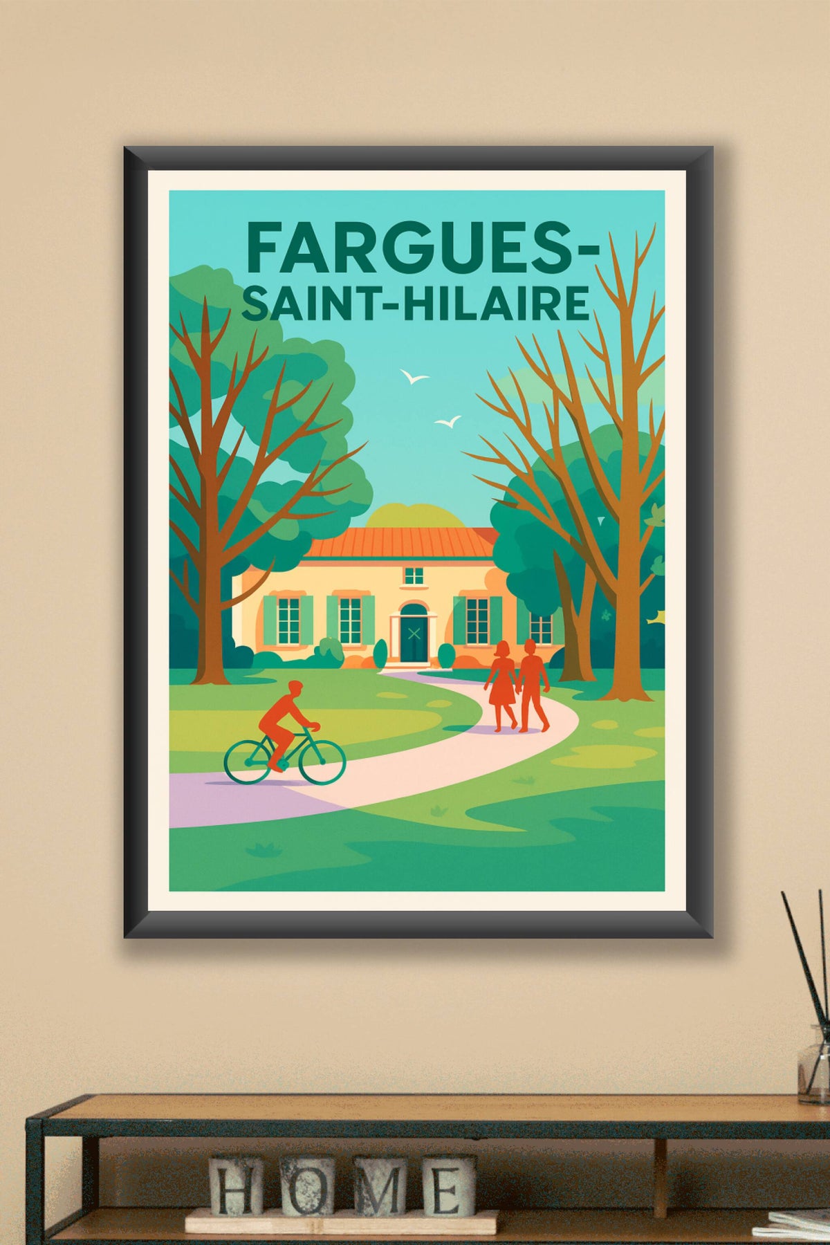 Affiche de Fargues-Saint-Hilaire - Charme et nature en harmonie