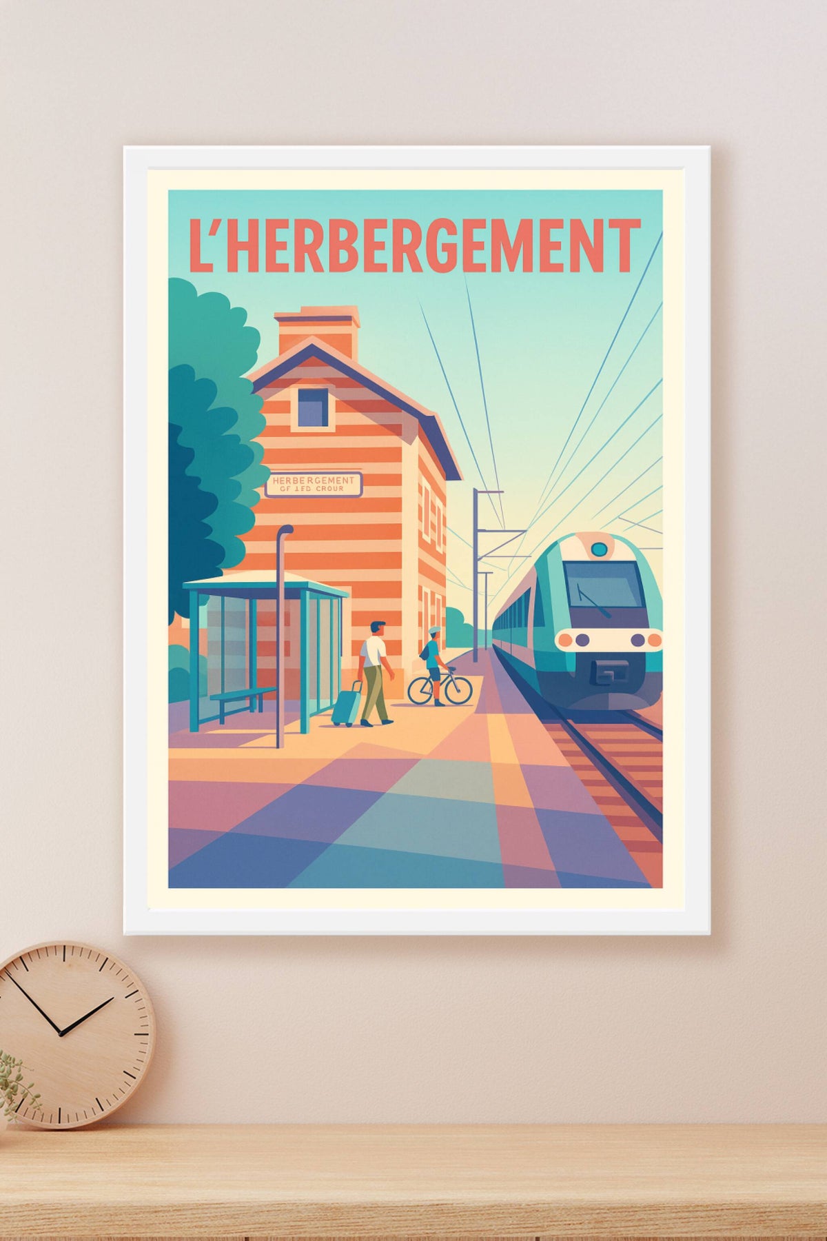Affiche de L'Herbergement - Charme et modernité à la gare
