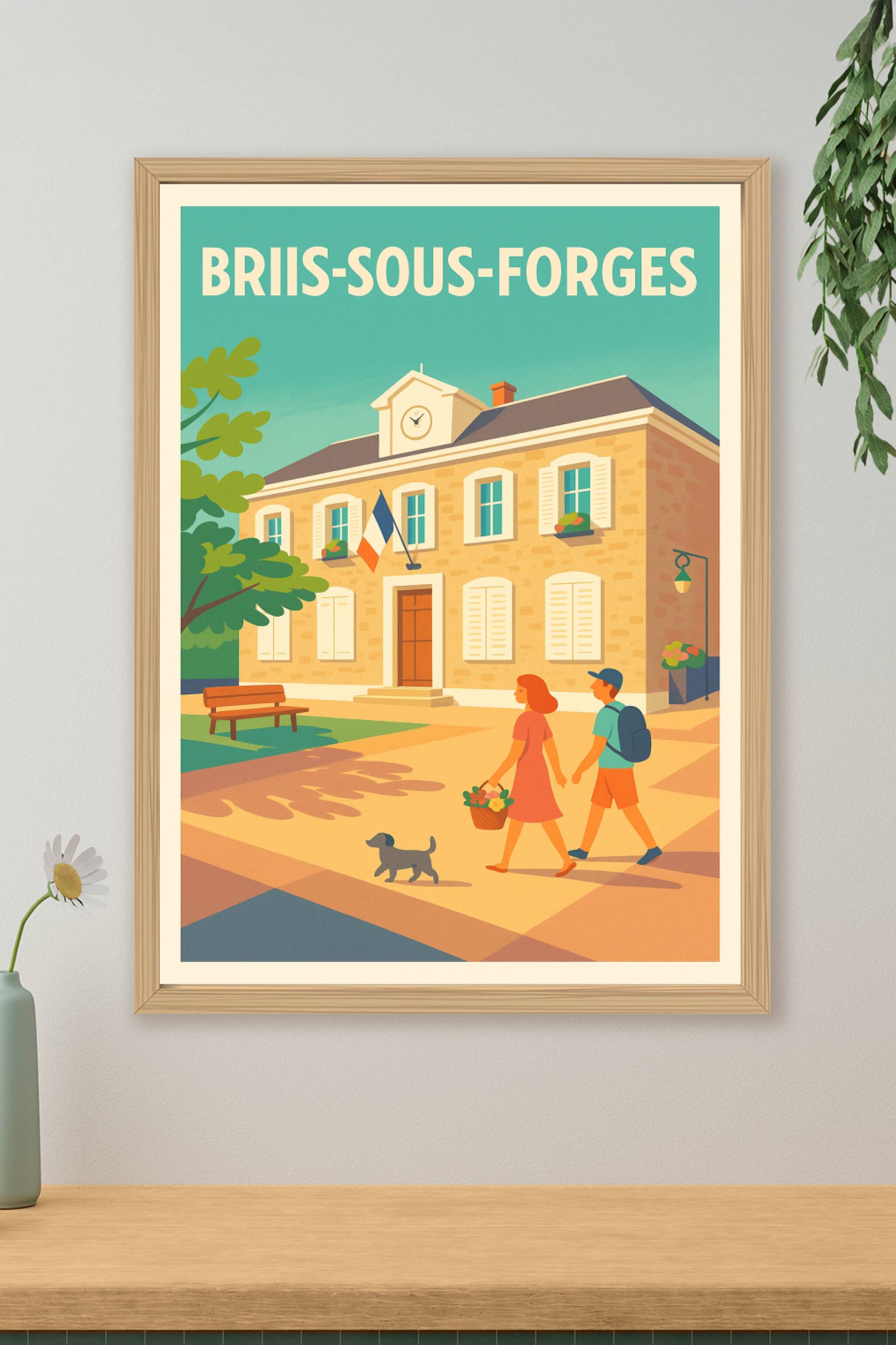 Affiche de Briis-sous-Forges - Charme et sérénité au cœur de la commune