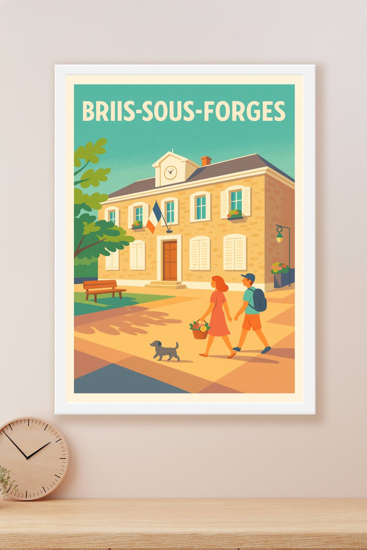 Affiche de Briis-sous-Forges - Charme et sérénité au cœur de la commune