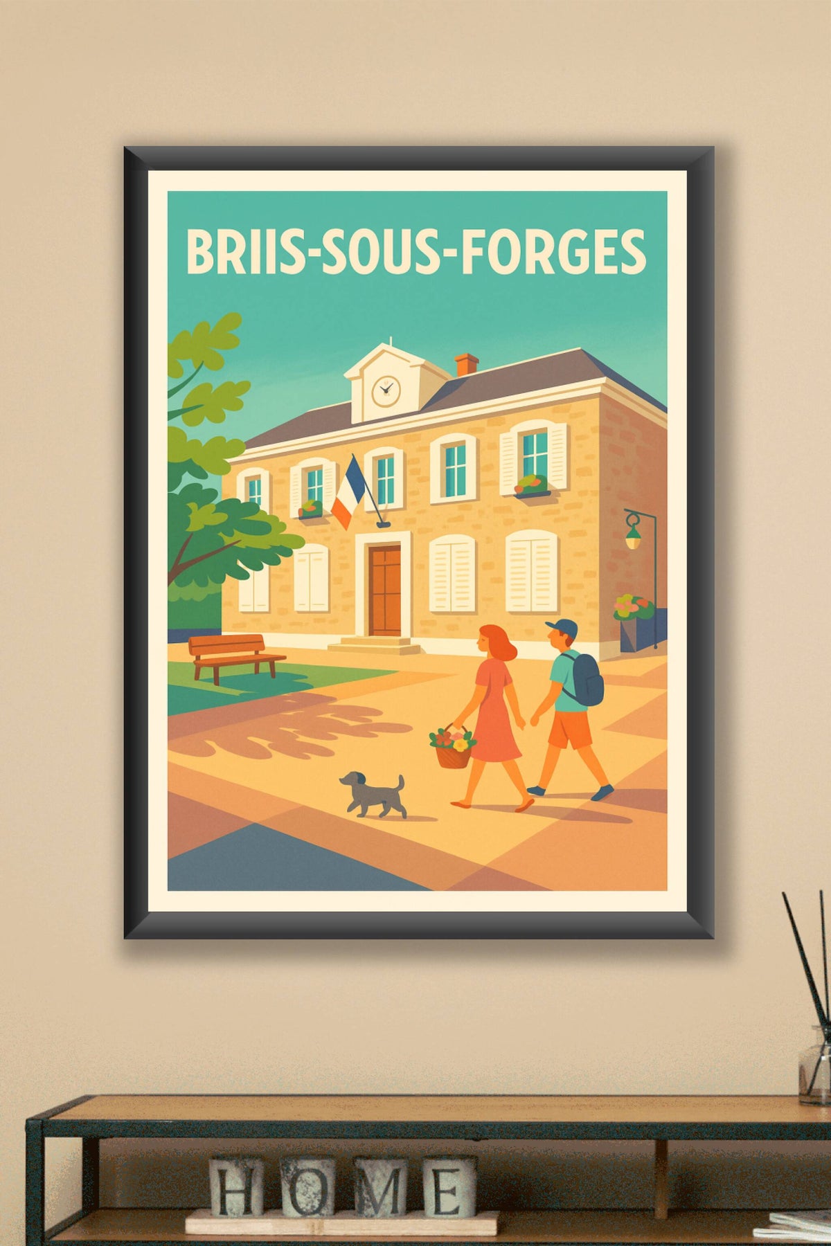 Affiche de Briis-sous-Forges - Charme et sérénité au cœur de la commune