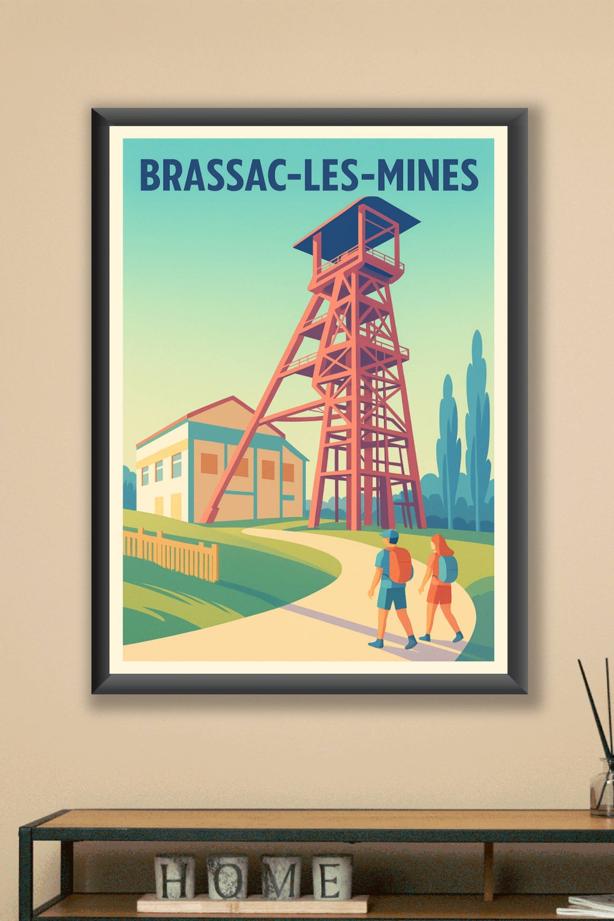 Affiche de Brassac-les-Mines - L'héritage industriel en lumière