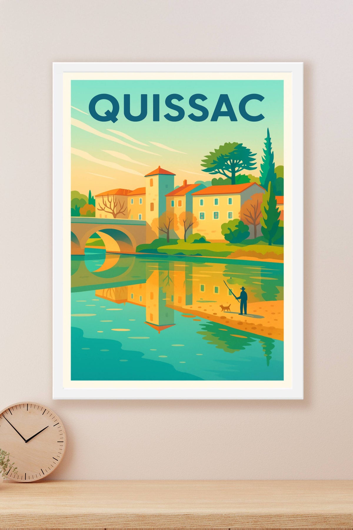 Affiche de Quissac - Charme pittoresque au bord de l'eau