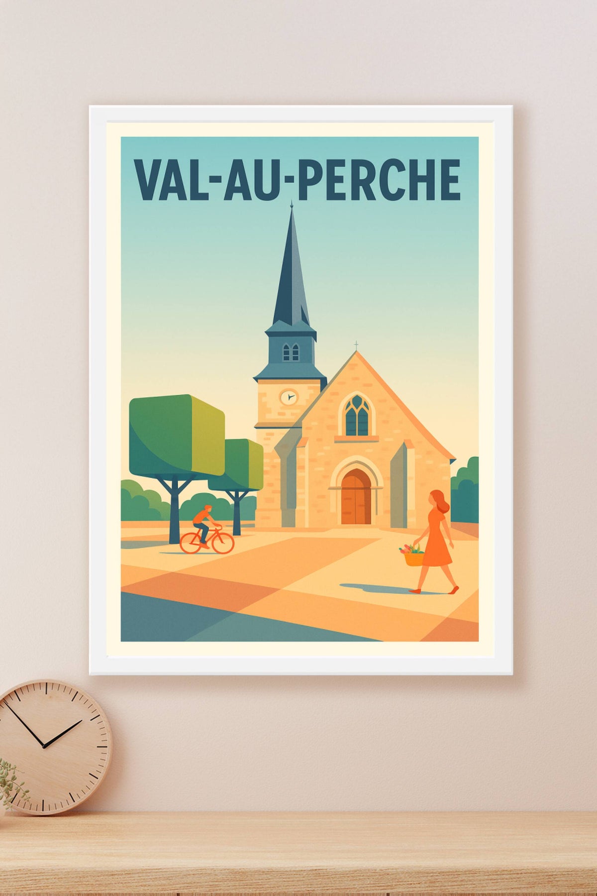 Affiche de Val-au-Perche - Charme et sérénité au cœur du Perche