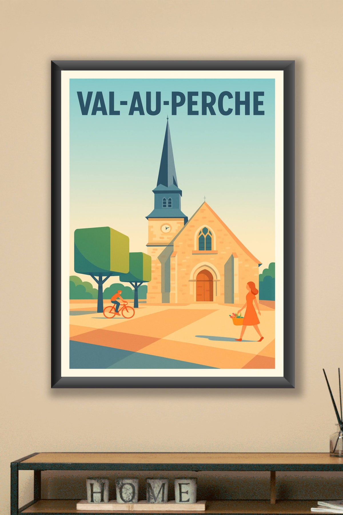 Affiche de Val-au-Perche - Charme et sérénité au cœur du Perche