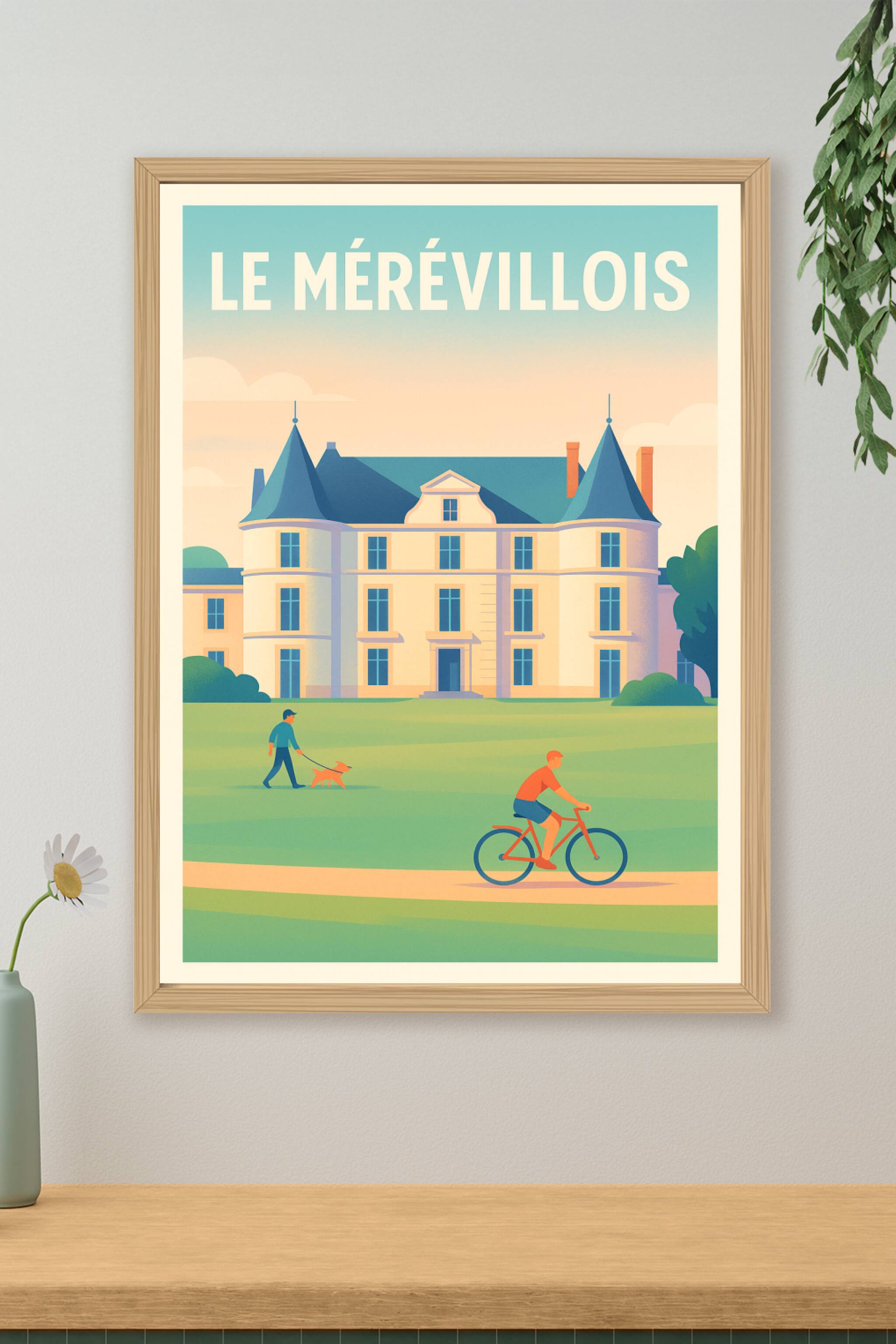 Affiche de Le Mérévillois - Élégance et sérénité au cœur de la nature