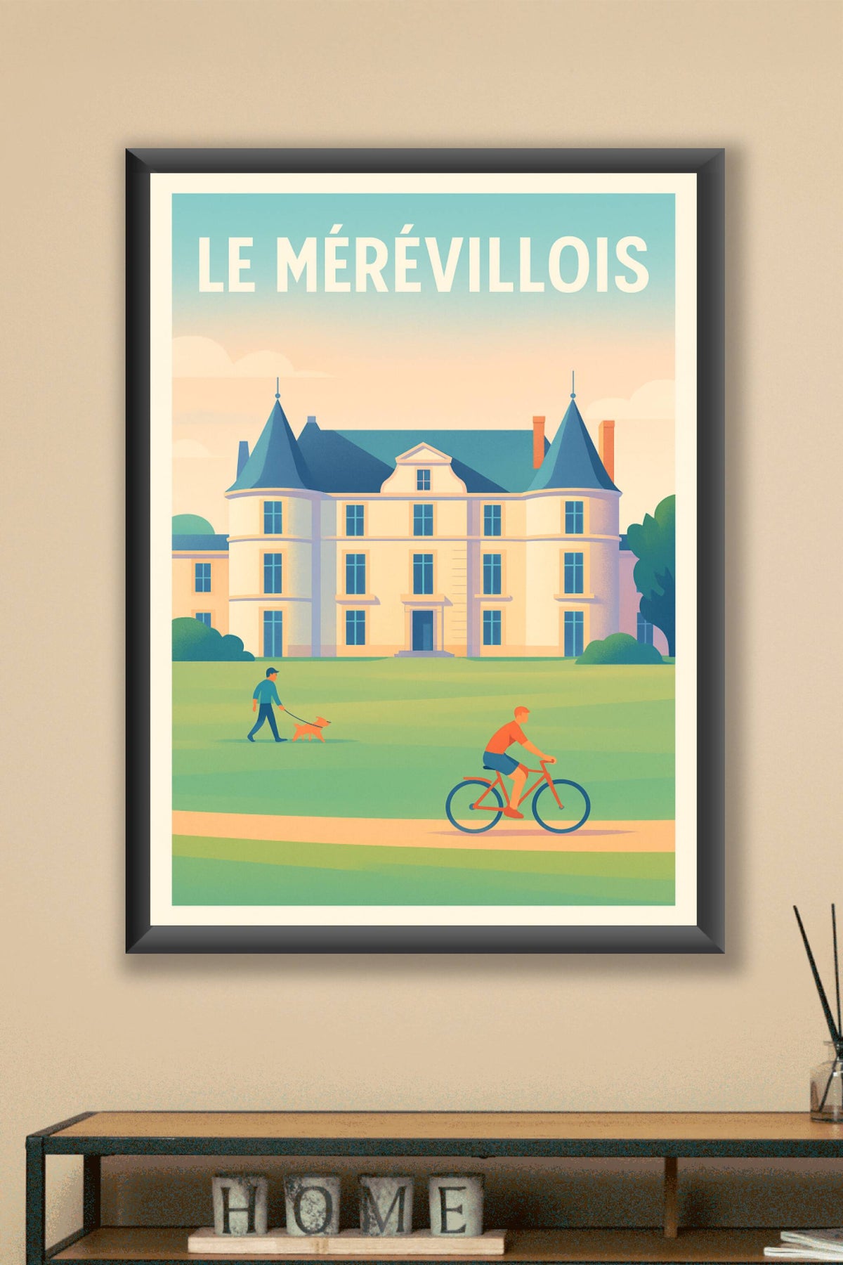 Affiche de Le Mérévillois - Élégance et sérénité au cœur de la nature