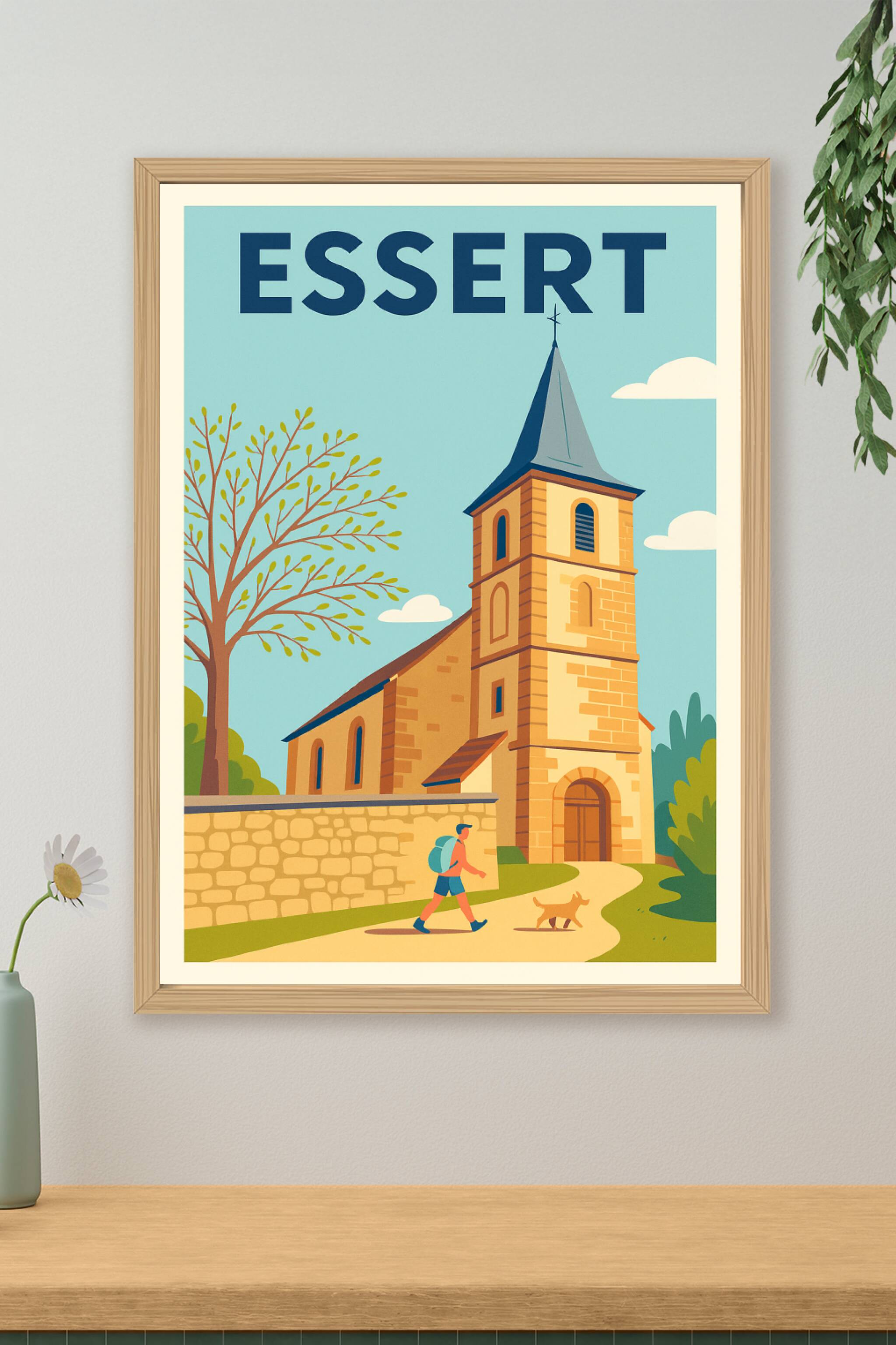 Affiche de Essert - Charme et sérénité à chaque pas