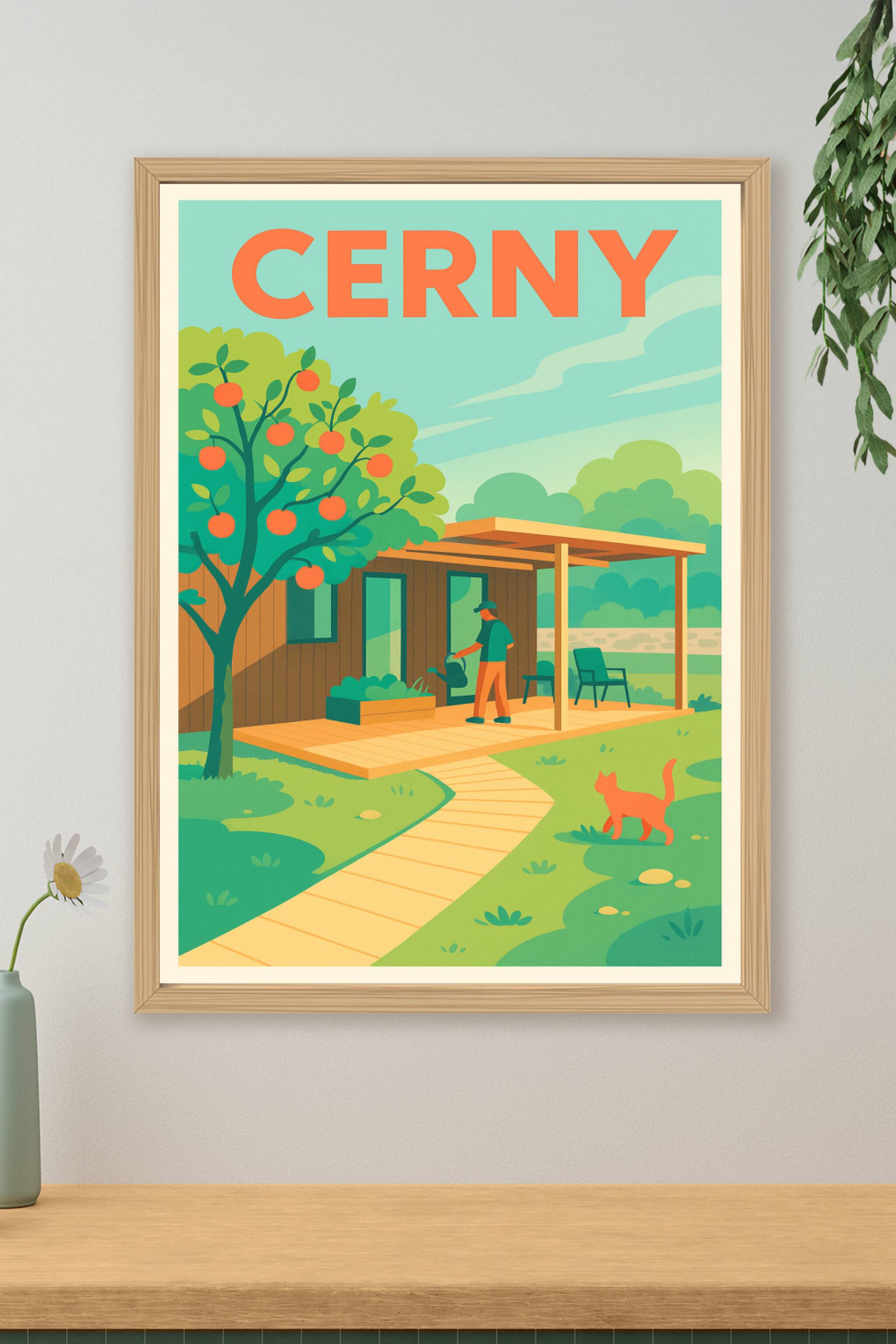 Affiche de Cerny - Escapade printanière en douceur