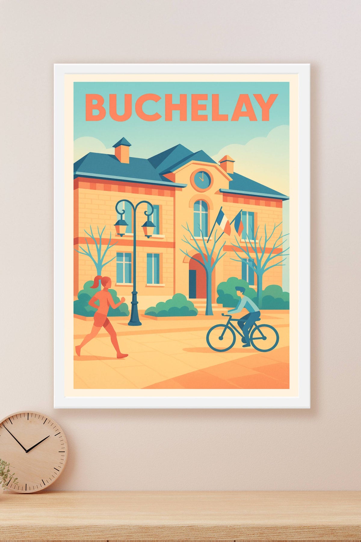 Affiche de Buchelay - Ambiance paisible et active au cœur de la ville