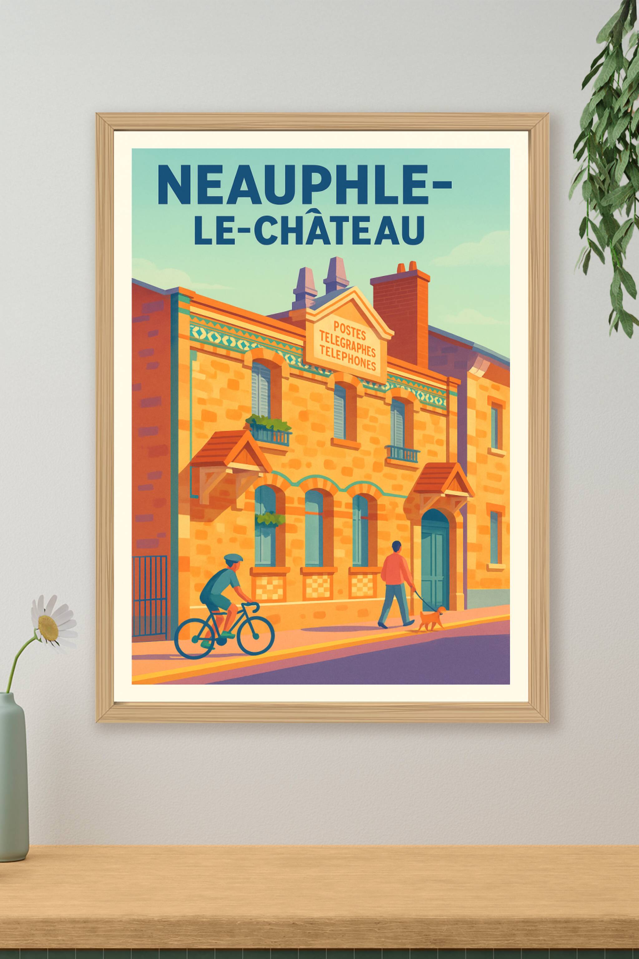 Affiche de Neauphle-le-Château - Charme et authenticité au fil du temps
