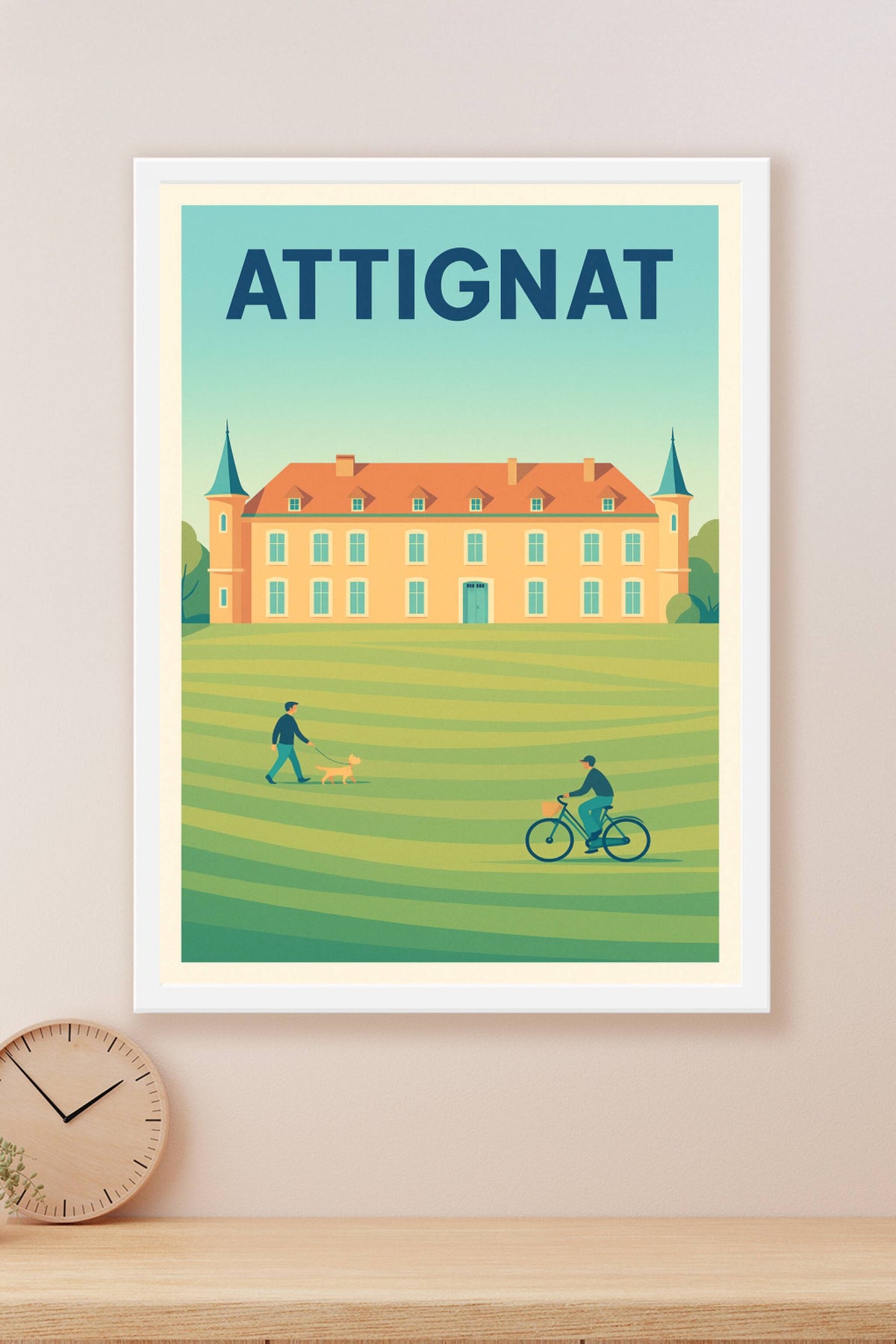 Affiche de Attignat - Sérénité au cœur du patrimoine