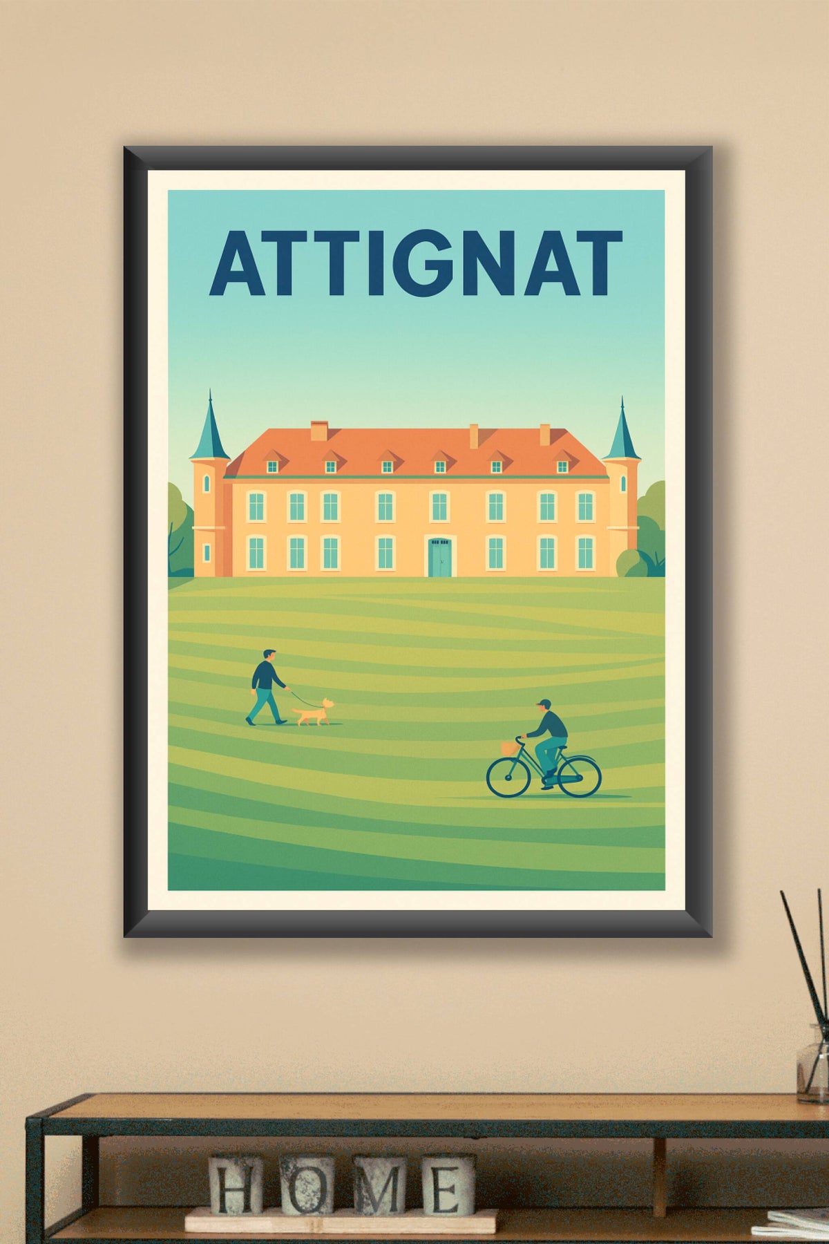 Affiche de Attignat - Sérénité au cœur du patrimoine