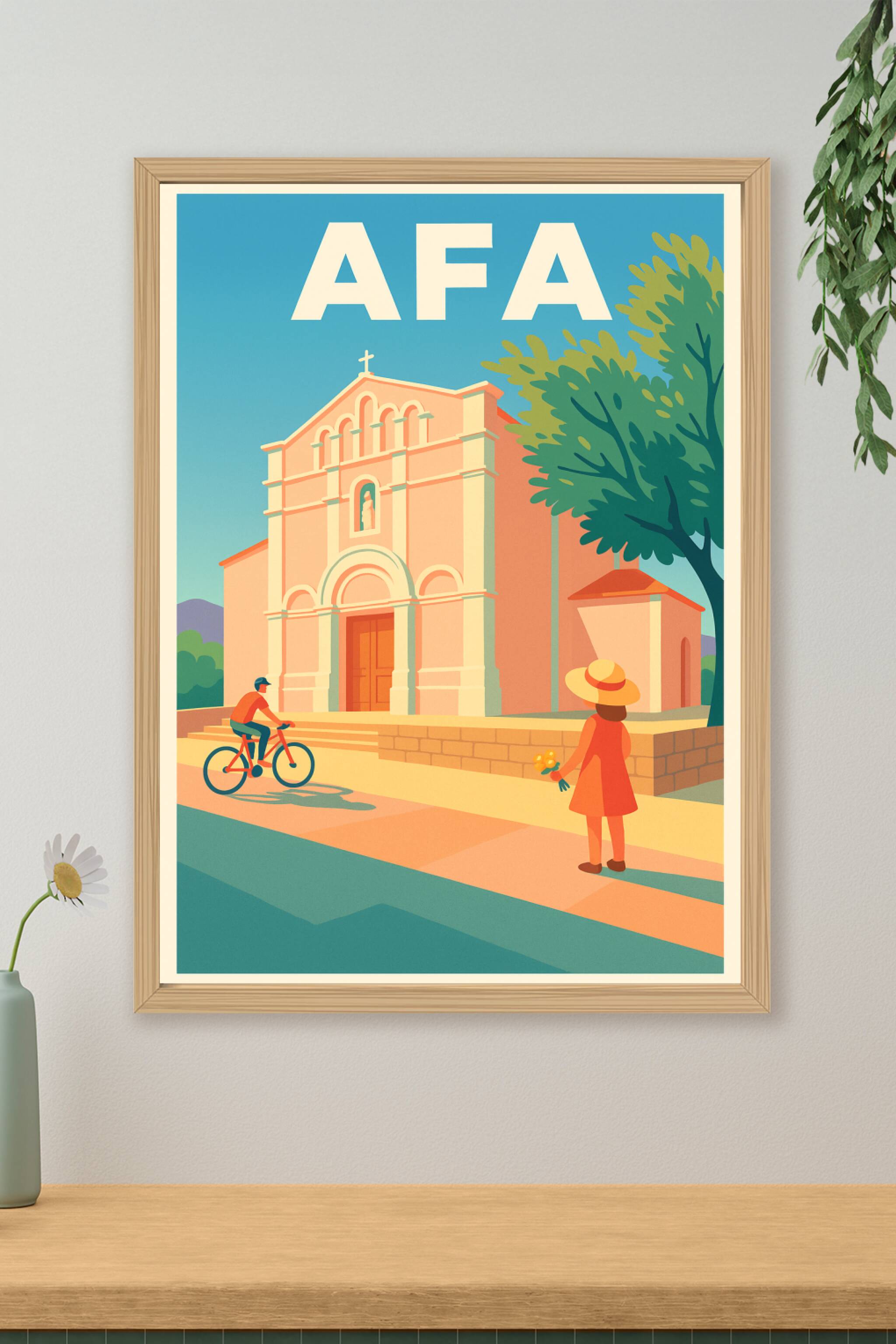 Affiche de Afa - Harmonie et douceur au cœur du village