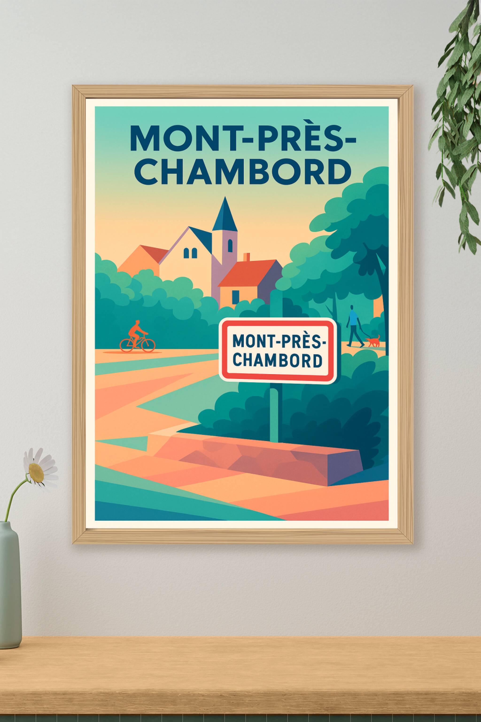 Affiche de Mont-près-Chambord - L'élégance champêtre en poster