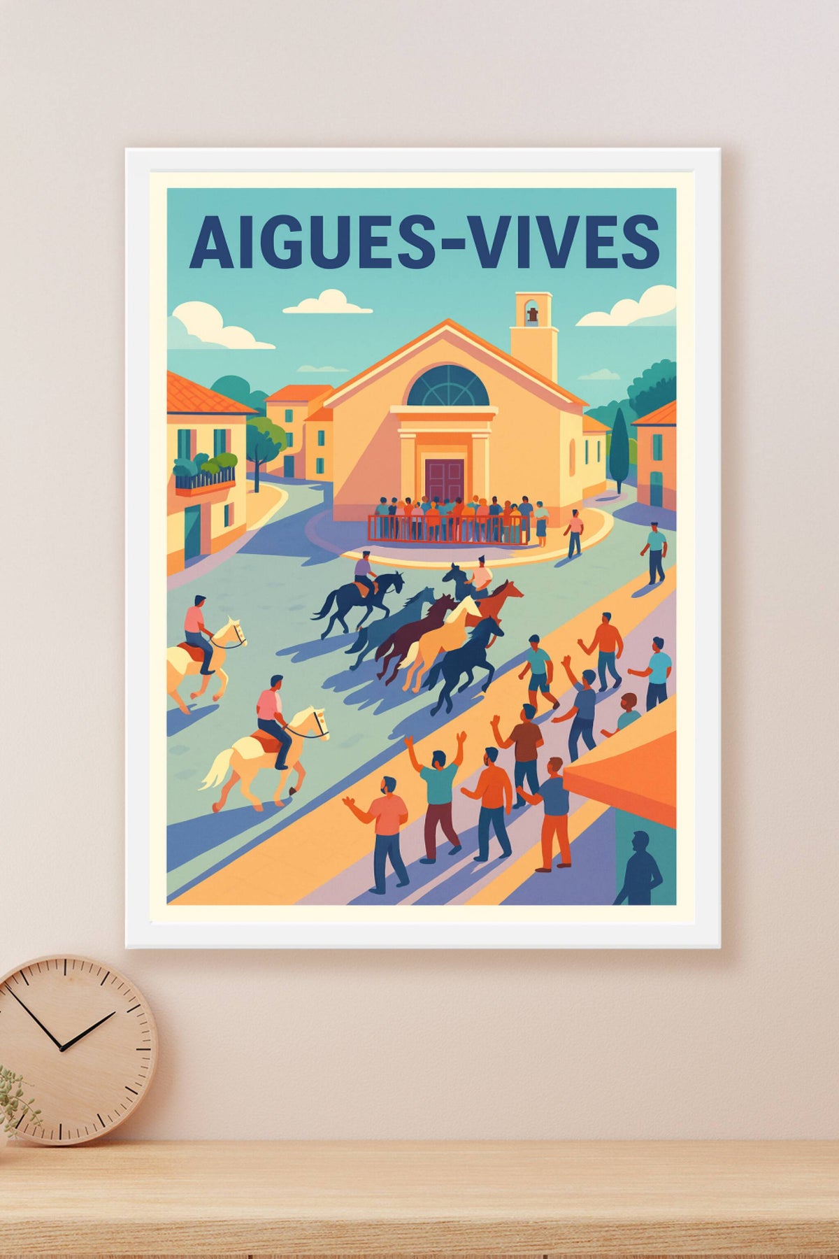 Affiche de Aigues-Vives - Ambiance festive et taurine au cœur du village