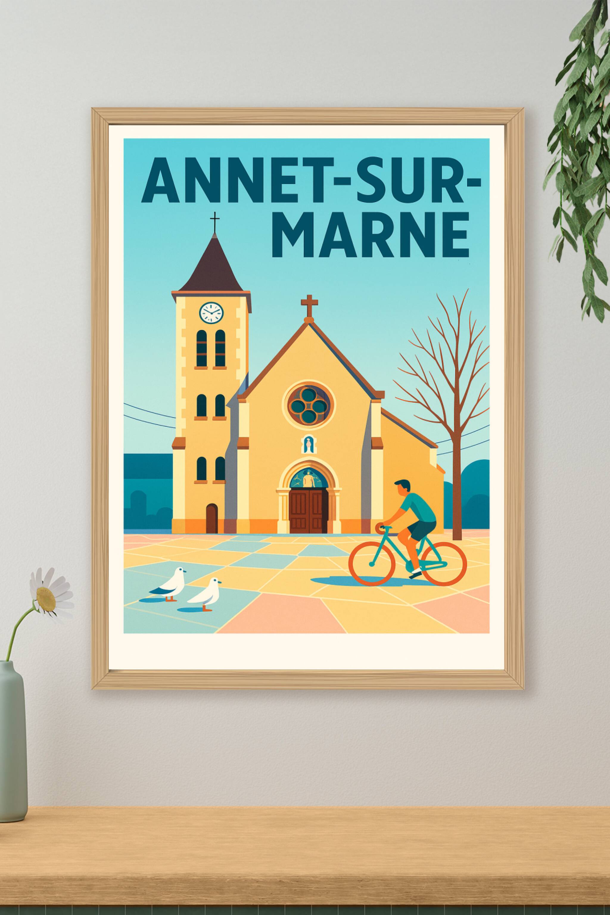Affiche de Annet-sur-Marne - Charme paisible au cœur du village