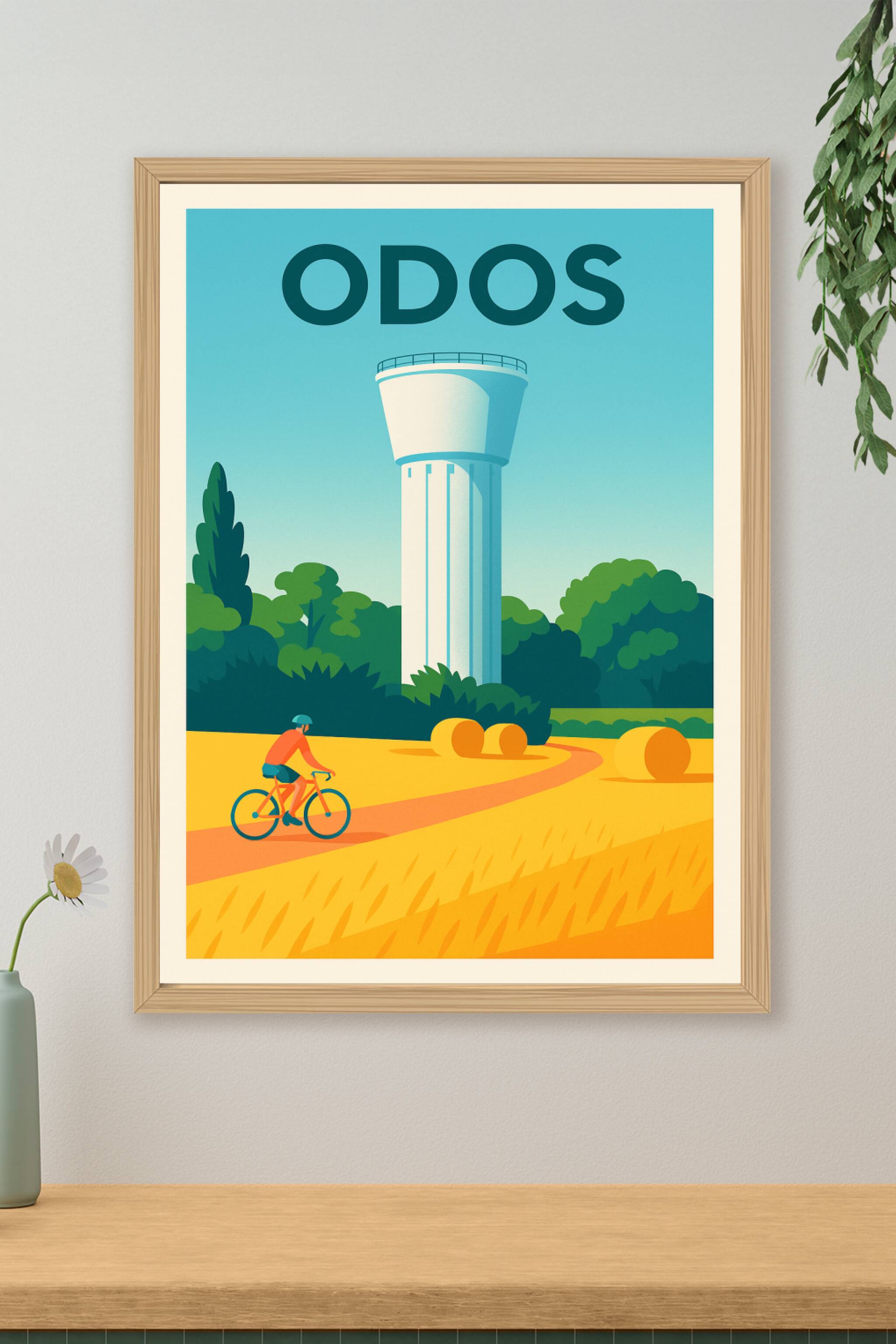 Affiche de Odos - Promenade bucolique au fil de la nature
