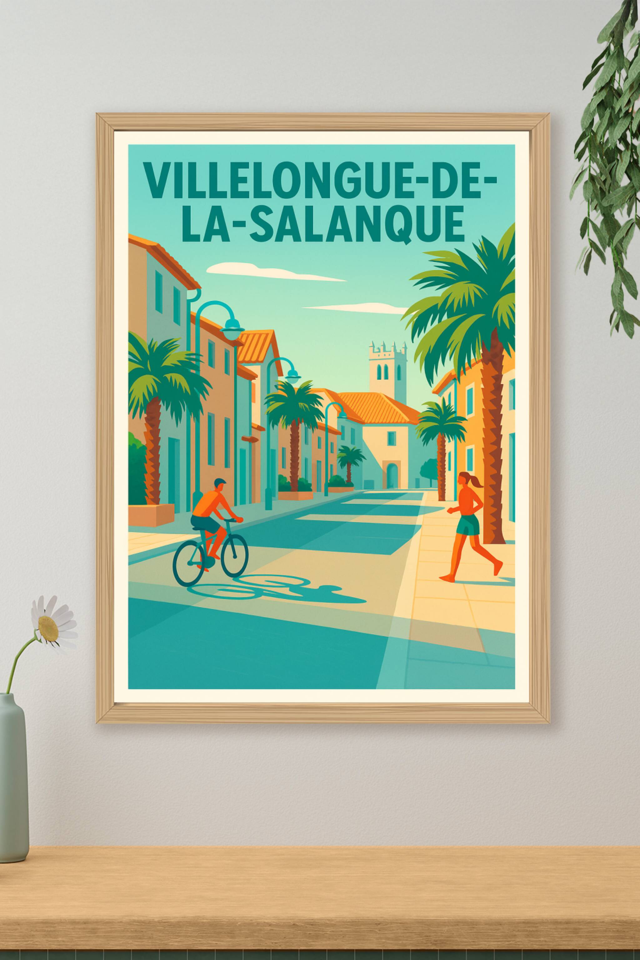Affiche de Villelongue-de-la-Salanque - Charme méditerranéen et douceur de vivre