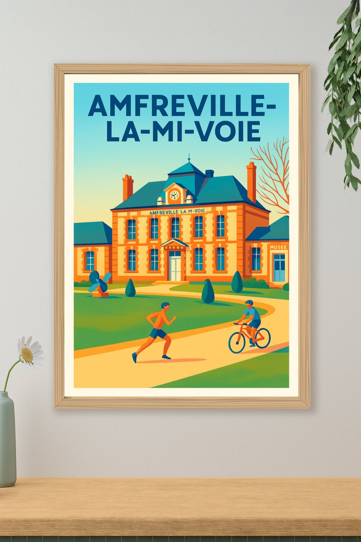 Affiche de Amfreville-la-Mi-Voie - Charme et Sérénité au Cœur de la Normandie