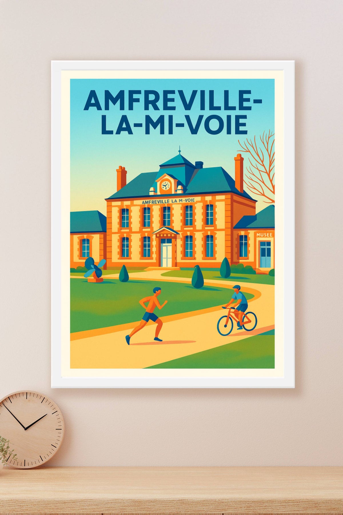Affiche de Amfreville-la-Mi-Voie - Charme et Sérénité au Cœur de la Normandie