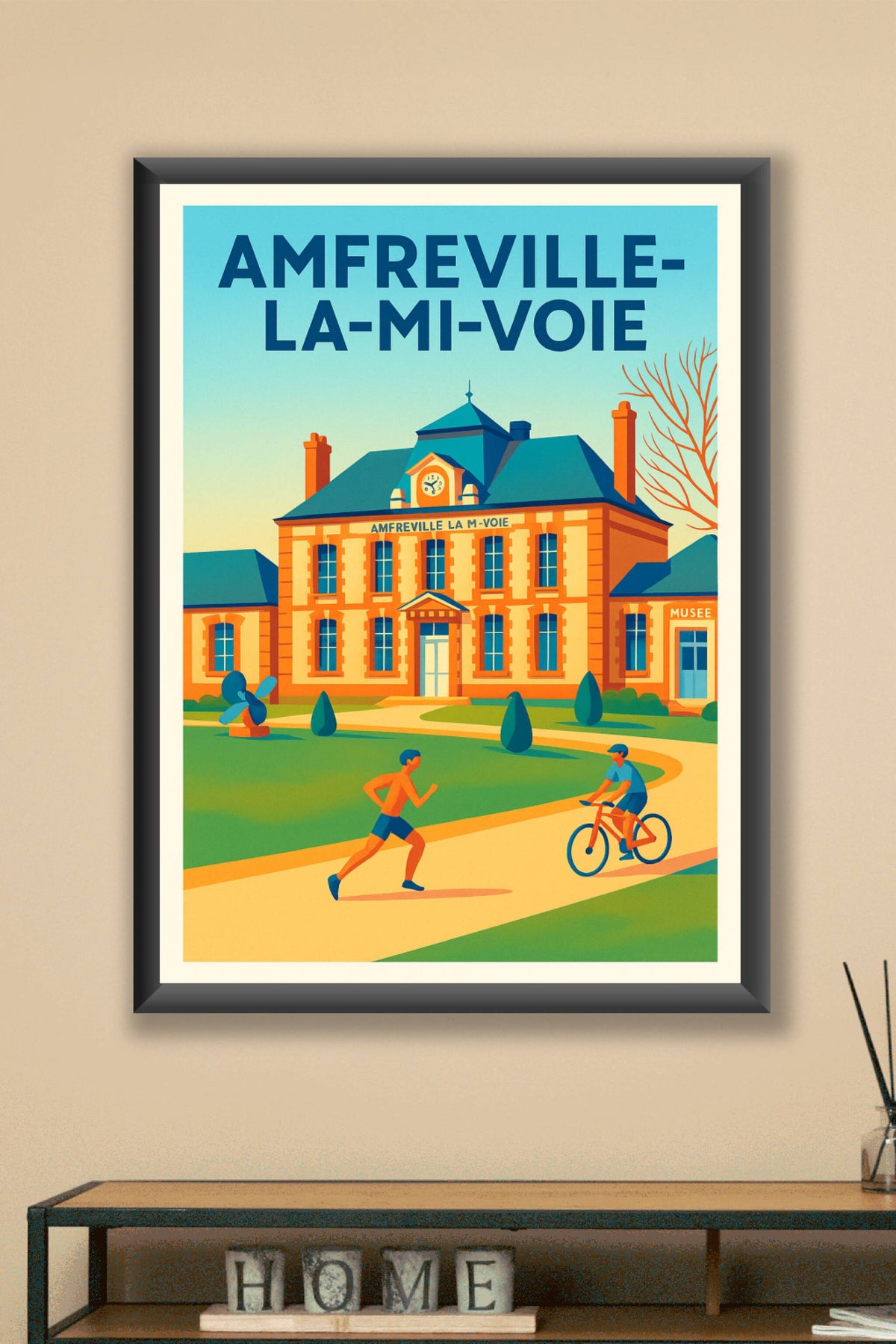 Affiche de Amfreville-la-Mi-Voie - Charme et Sérénité au Cœur de la Normandie