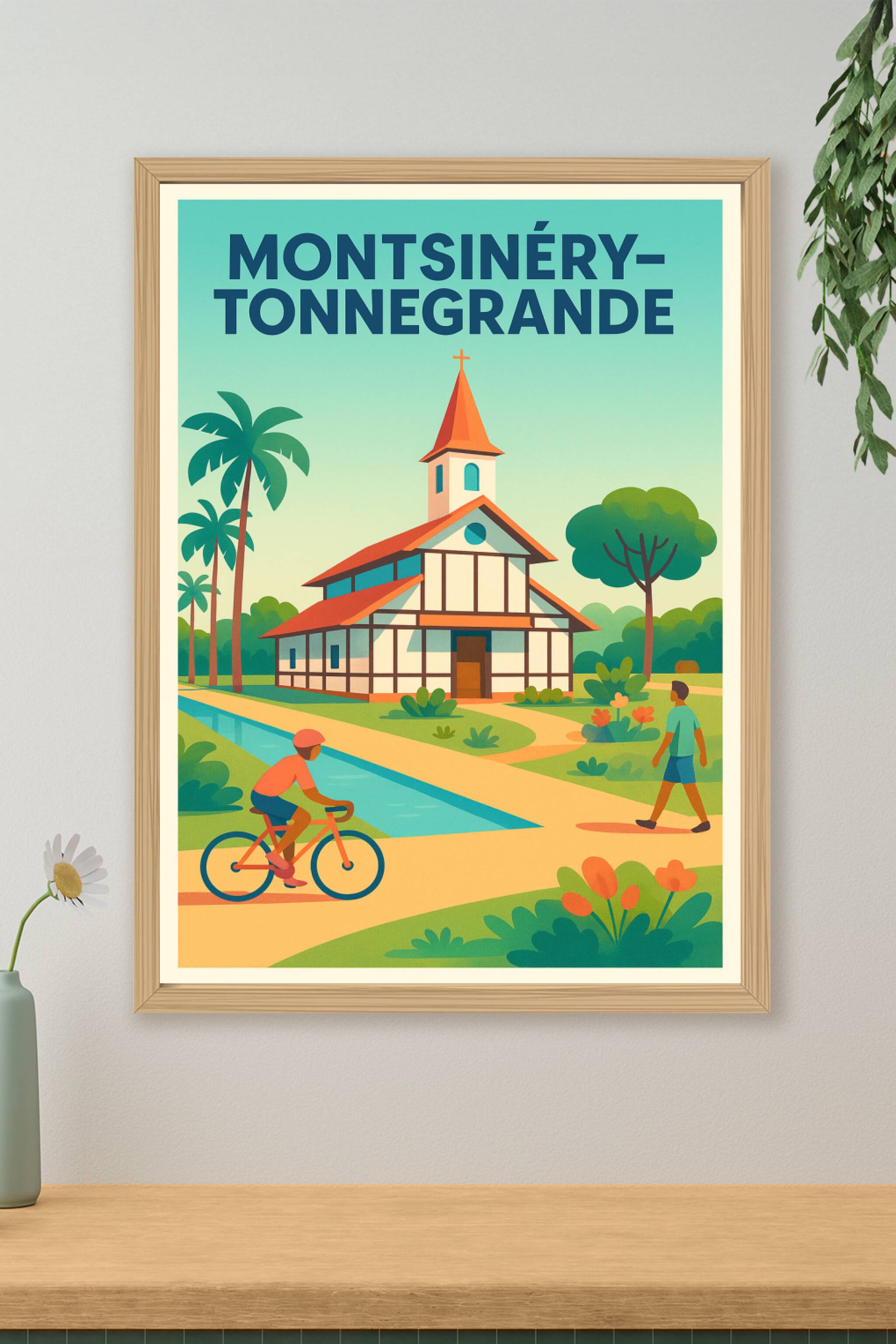 Affiche de Montsinéry-Tonnegrande - Charme et sérénité tropicale