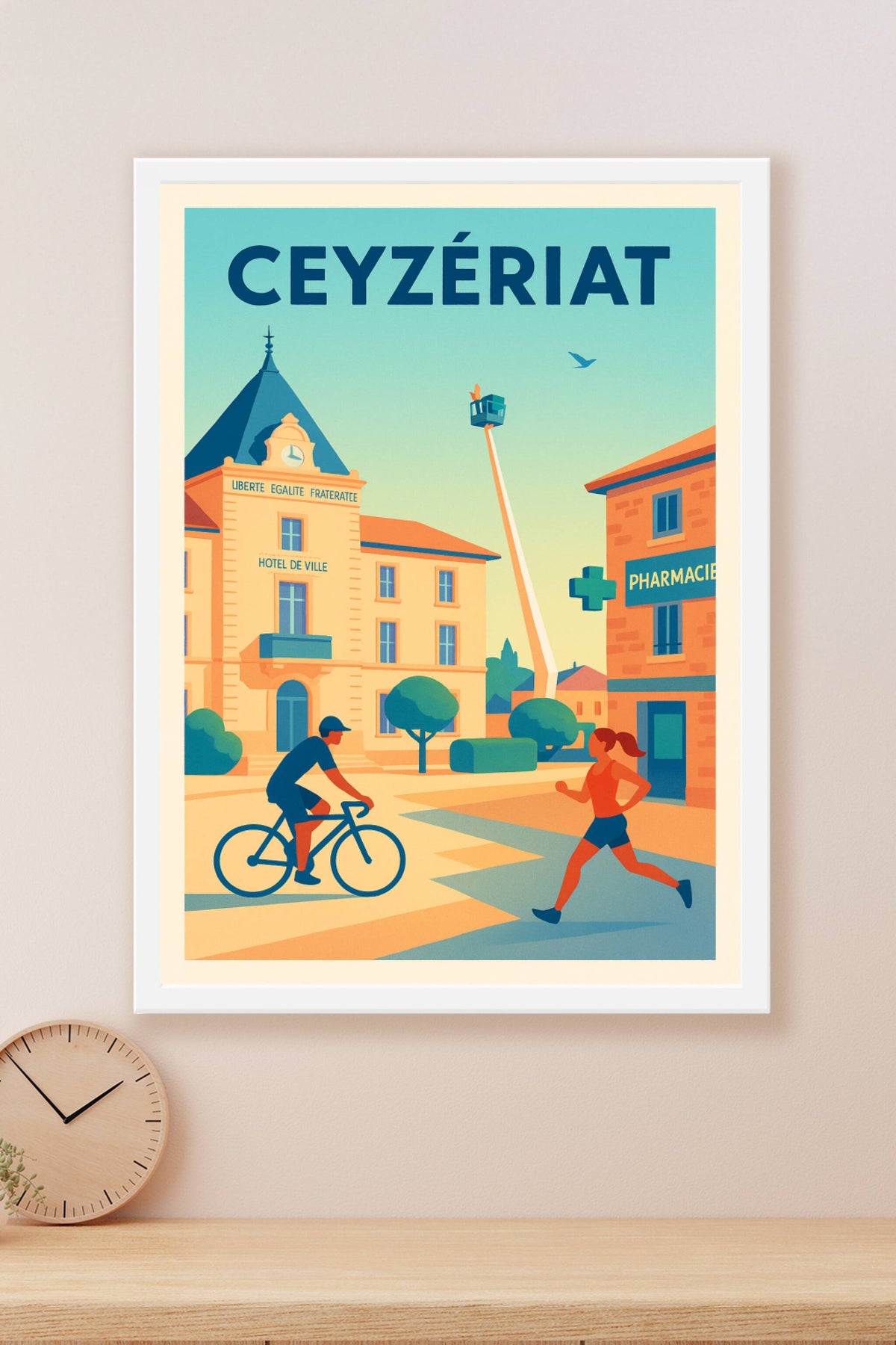 Affiche de Ceyzériat - Ambiance dynamique au cœur du village