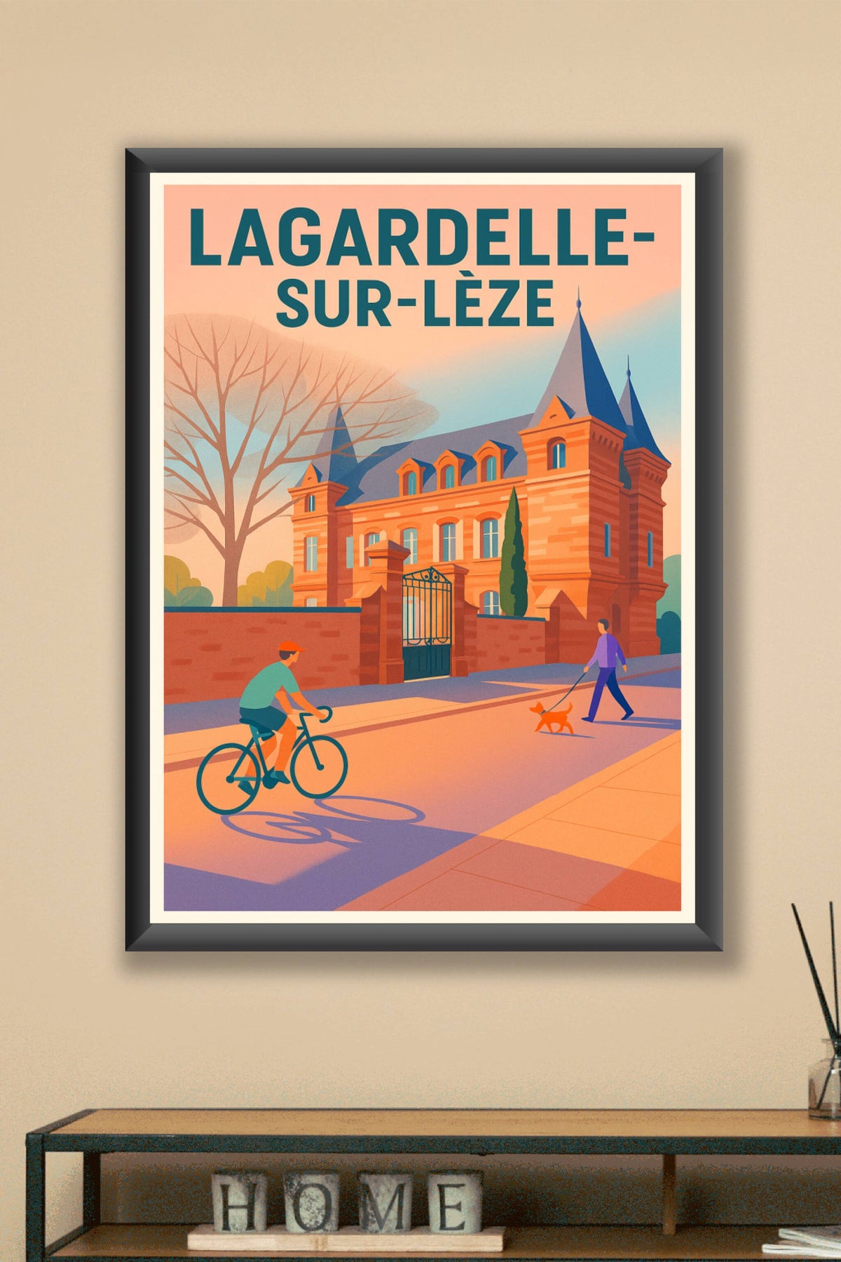 Affiche de Lagardelle-sur-Lèze - Charme et sérénité à chaque coin de rue