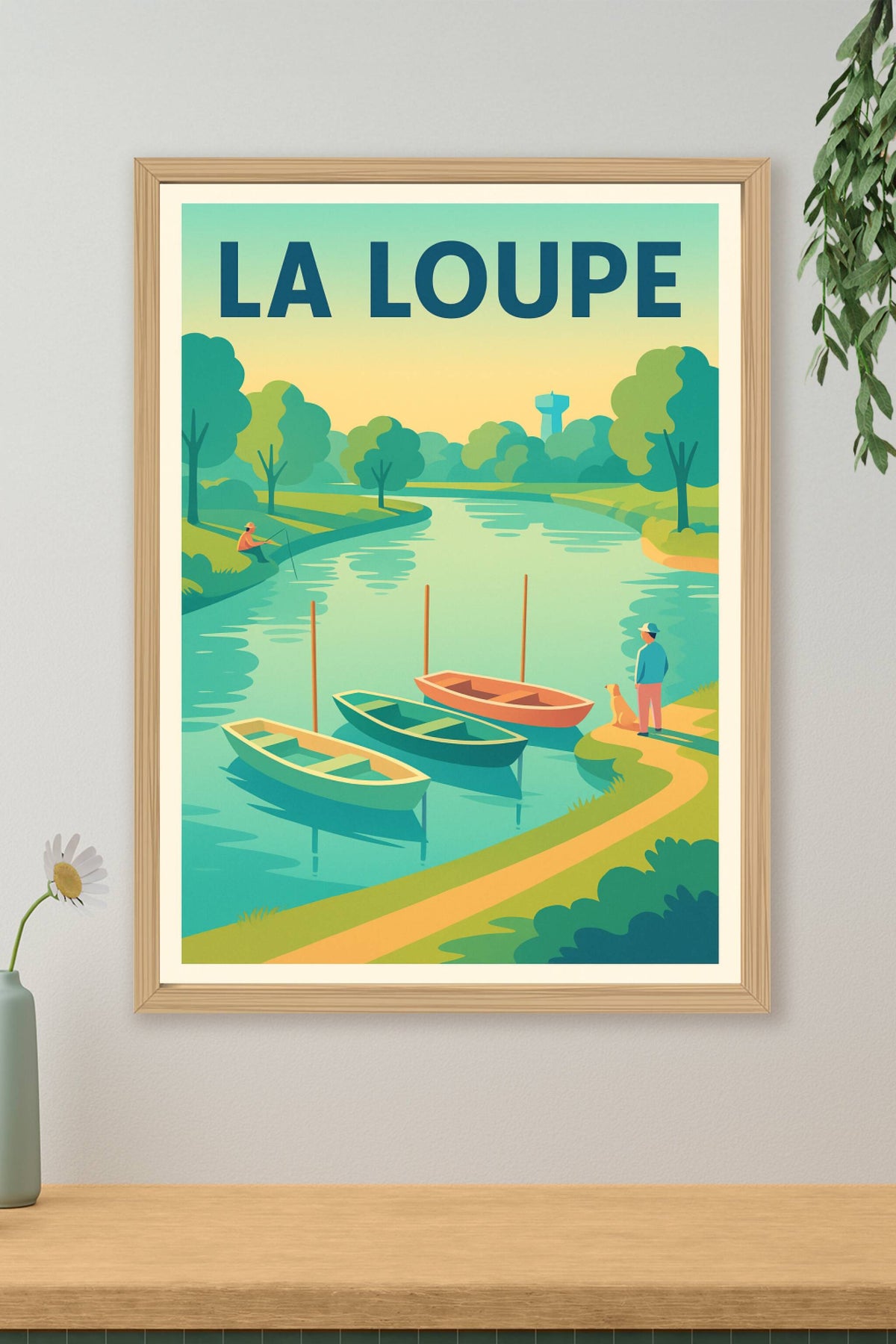 Affiche de La Loupe - Escapade paisible au fil de l'eau