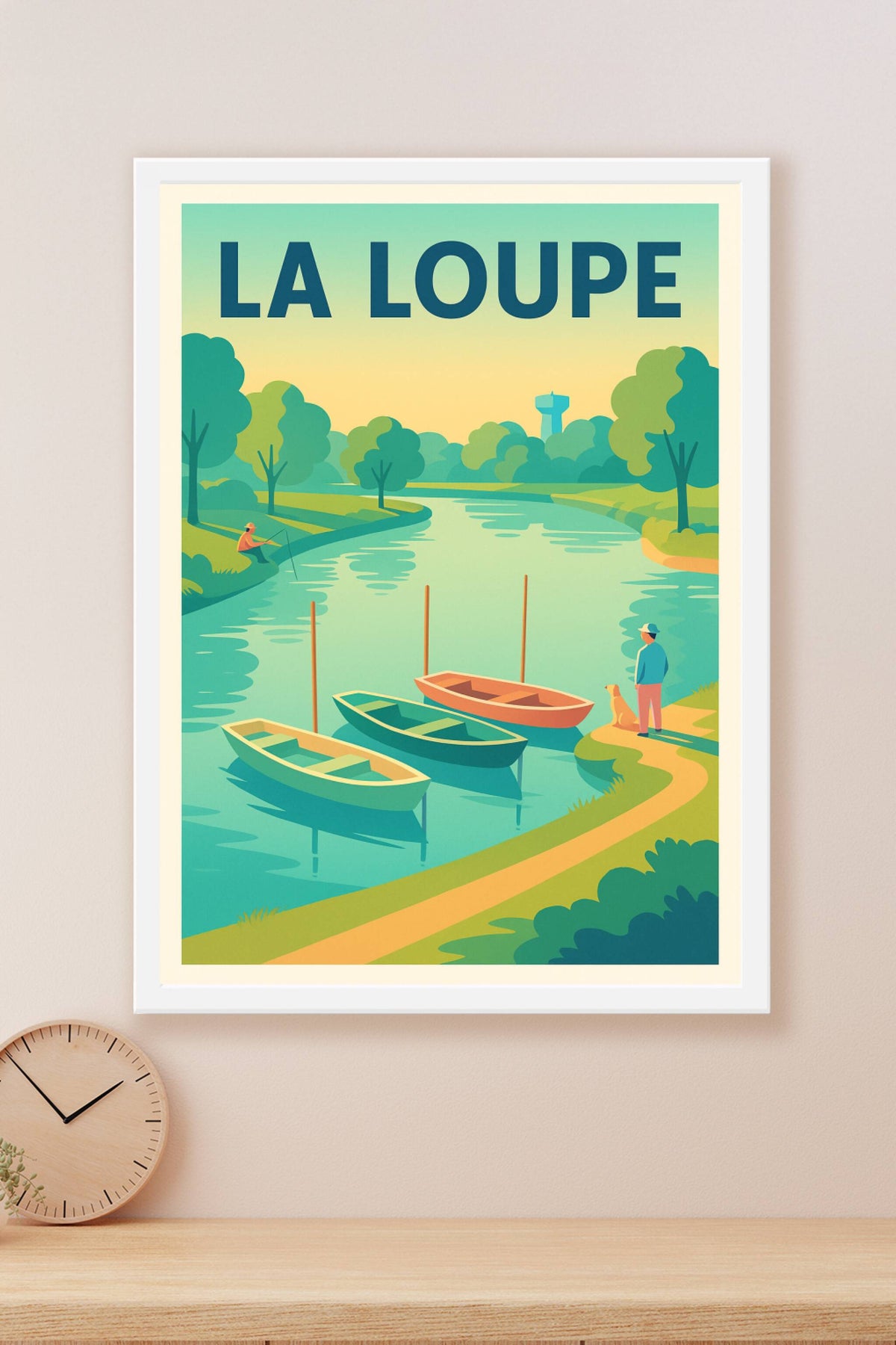 Affiche de La Loupe - Escapade paisible au fil de l'eau