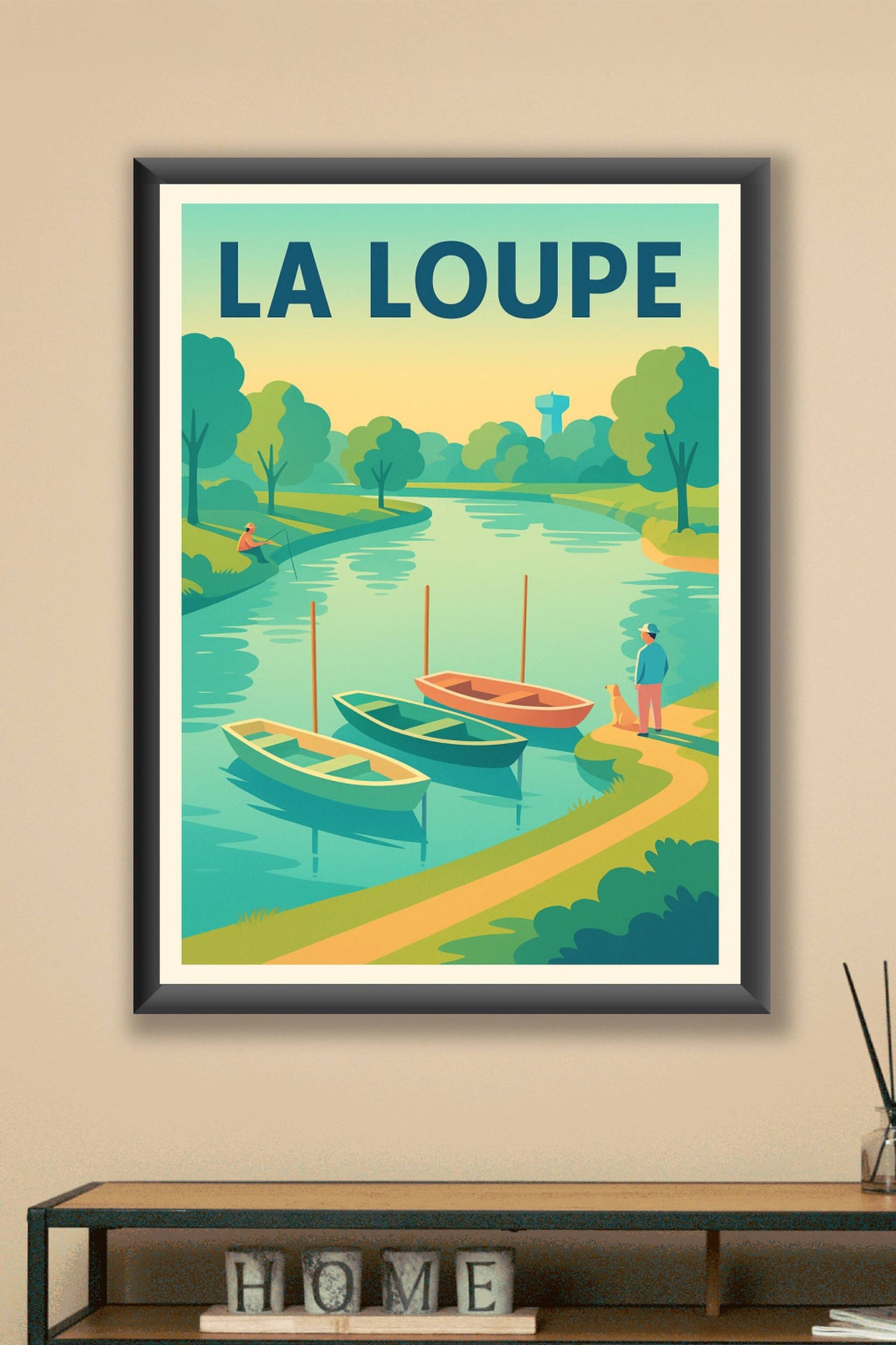Affiche de La Loupe - Escapade paisible au fil de l'eau