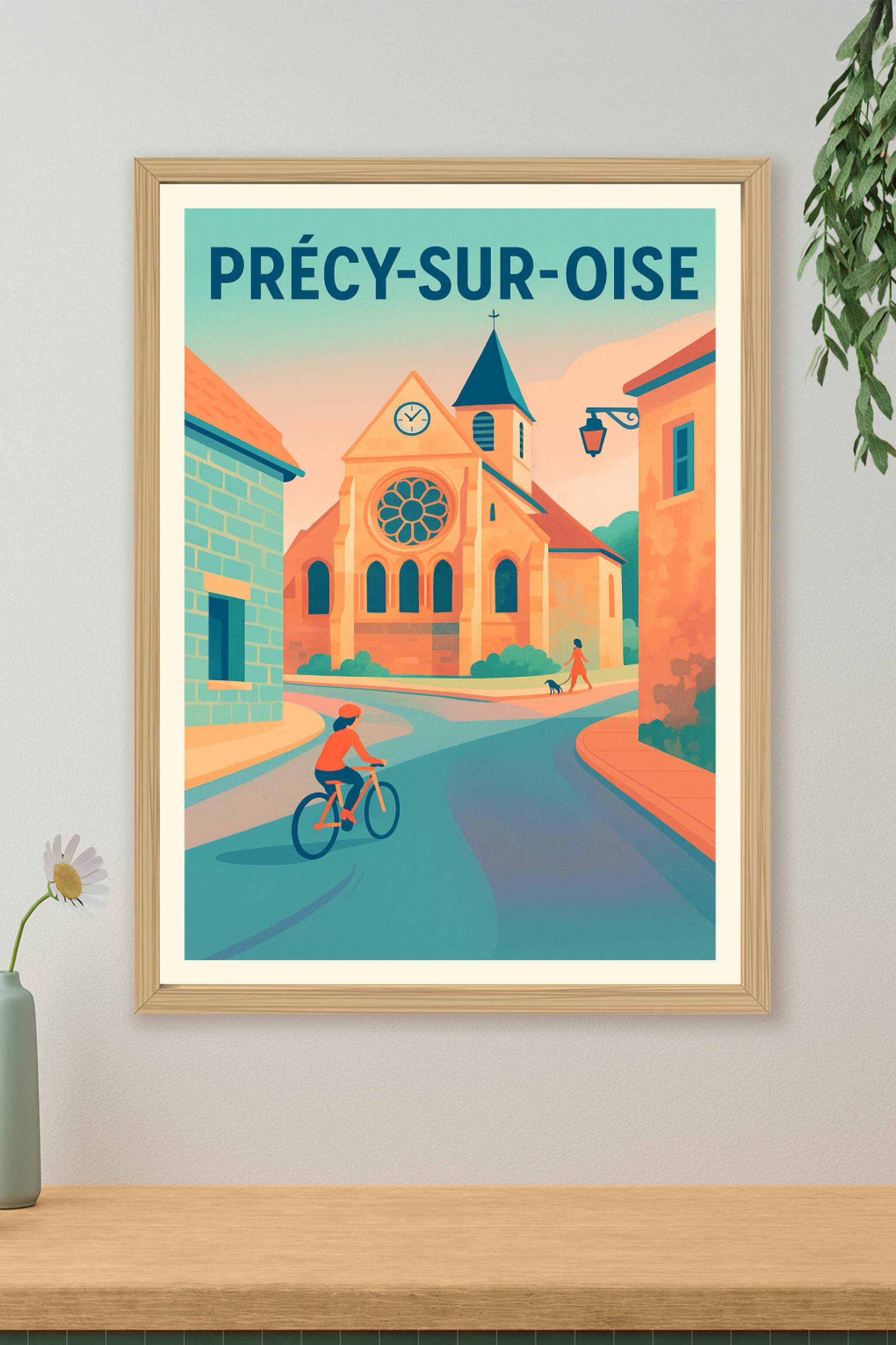 Affiche de Précy-sur-Oise - Charme et sérénité au cœur du village