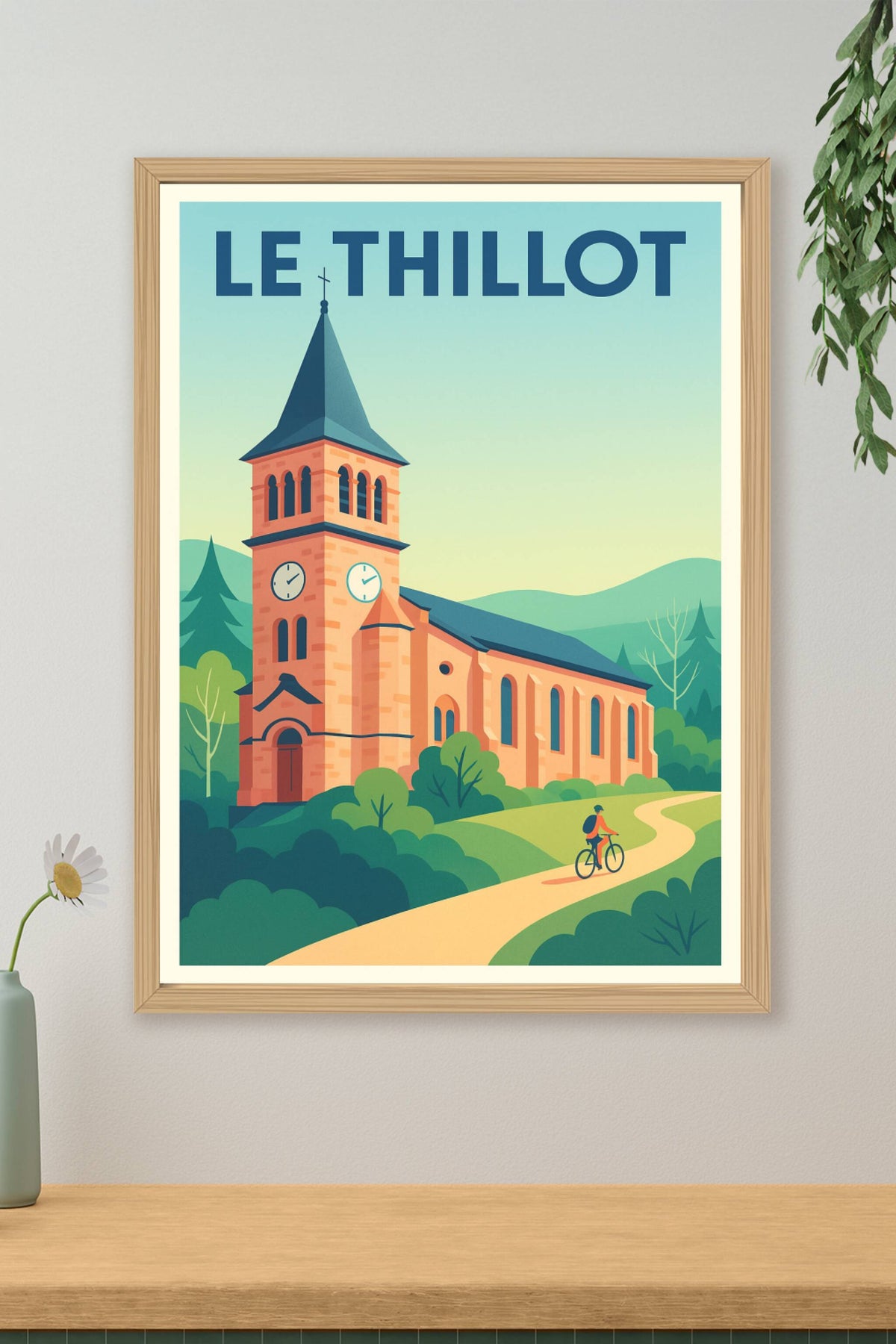 Affiche de Le Thillot - Charme et Sérénité au Cœur des Vosges
