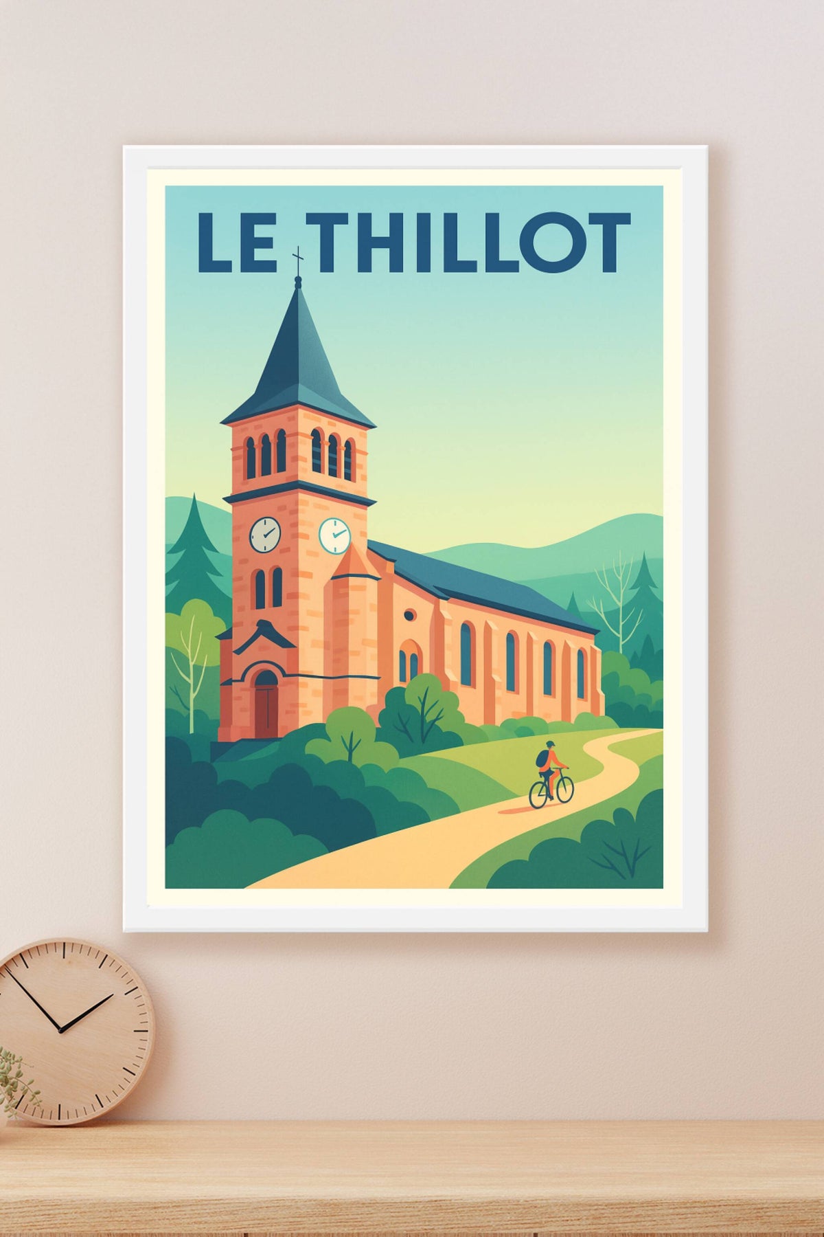 Affiche de Le Thillot - Charme et Sérénité au Cœur des Vosges