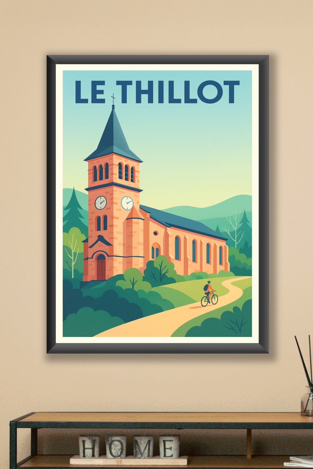 Affiche de Le Thillot - Charme et Sérénité au Cœur des Vosges