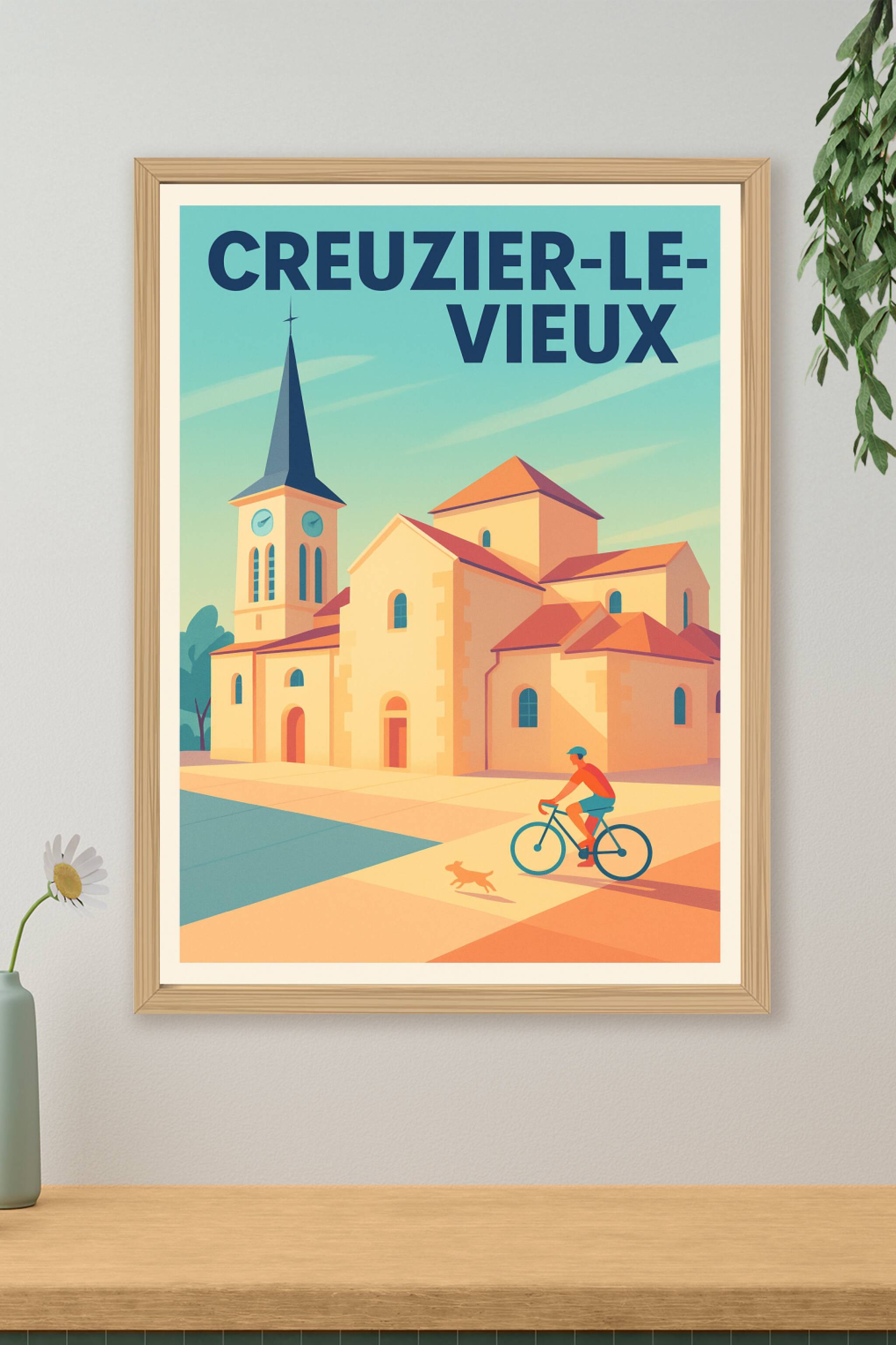 Affiche de Creuzier-le-Vieux - Charme et sérénité au cœur de l'Allier