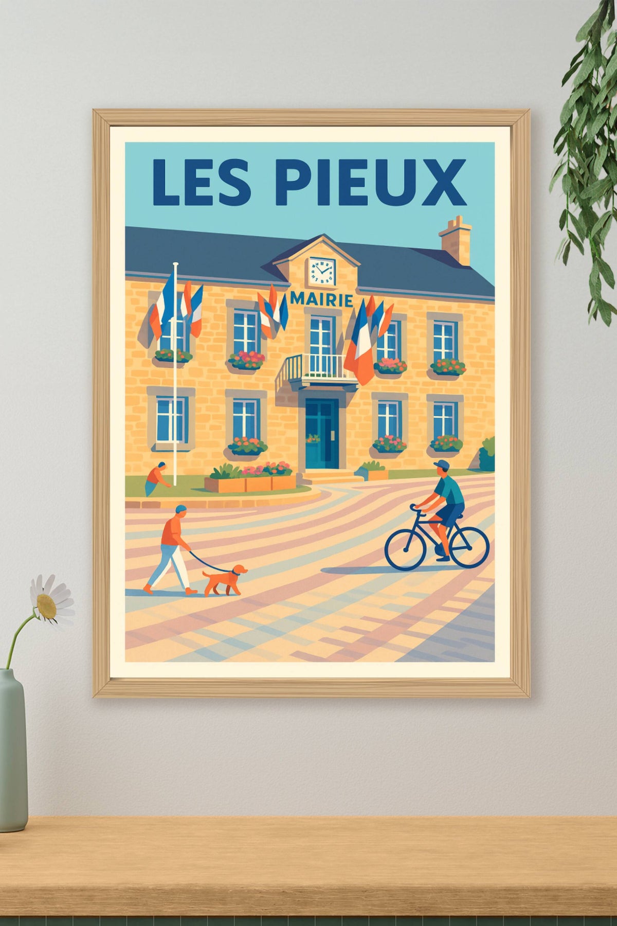 Affiche de Les Pieux - Charme et douceur au cœur de la Normandie