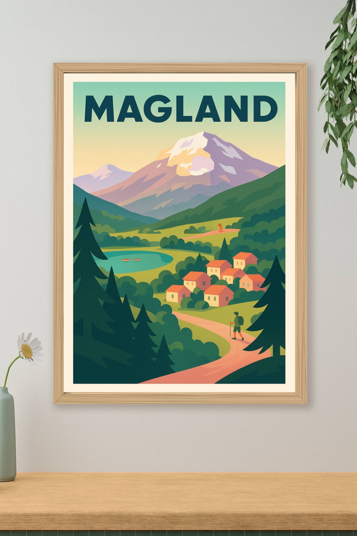 Affiche de Magland - Évasion nature au cœur des montagnes