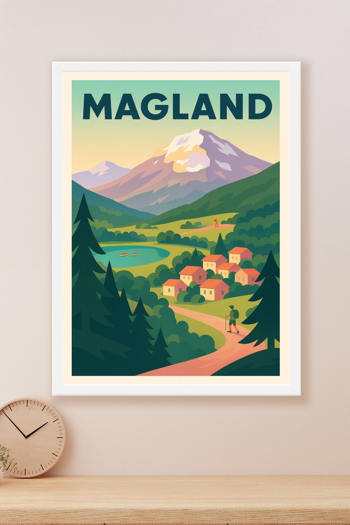 Affiche de Magland - Évasion nature au cœur des montagnes