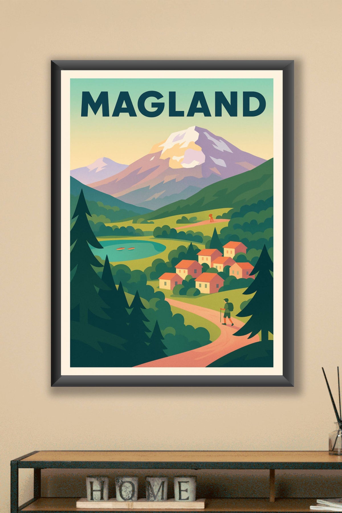 Affiche de Magland - Évasion nature au cœur des montagnes