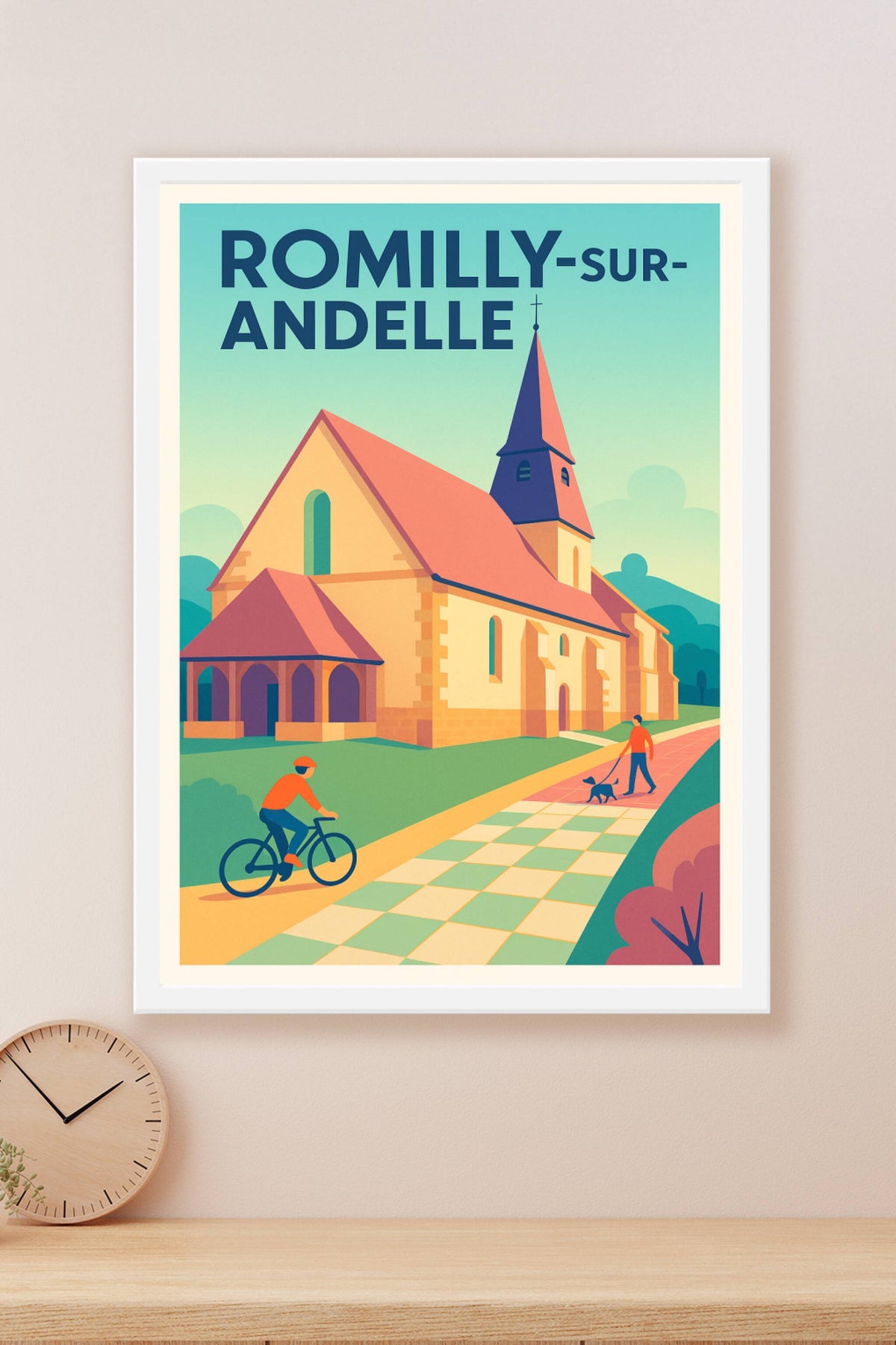 Affiche de Romilly-sur-Andelle - Charme et douceur normande