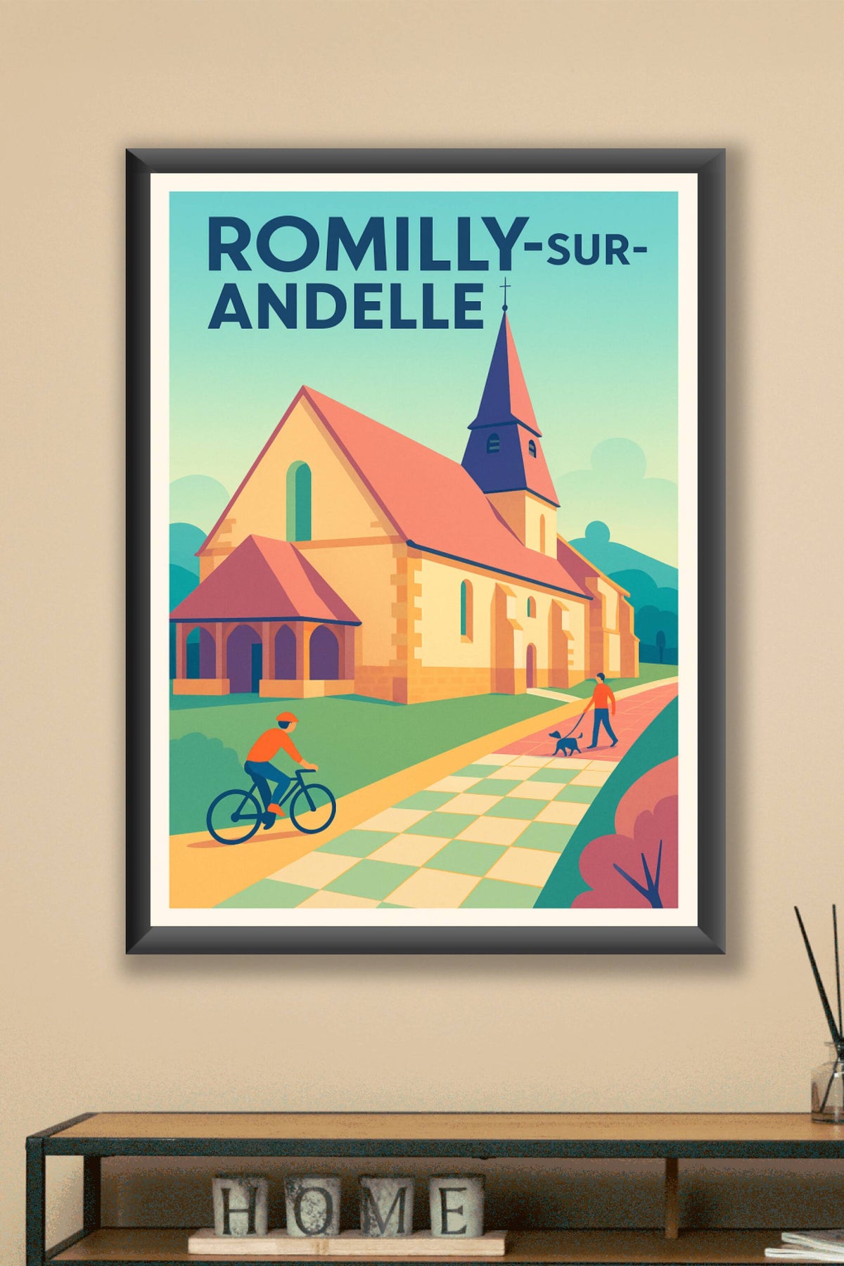 Affiche de Romilly-sur-Andelle - Charme et douceur normande