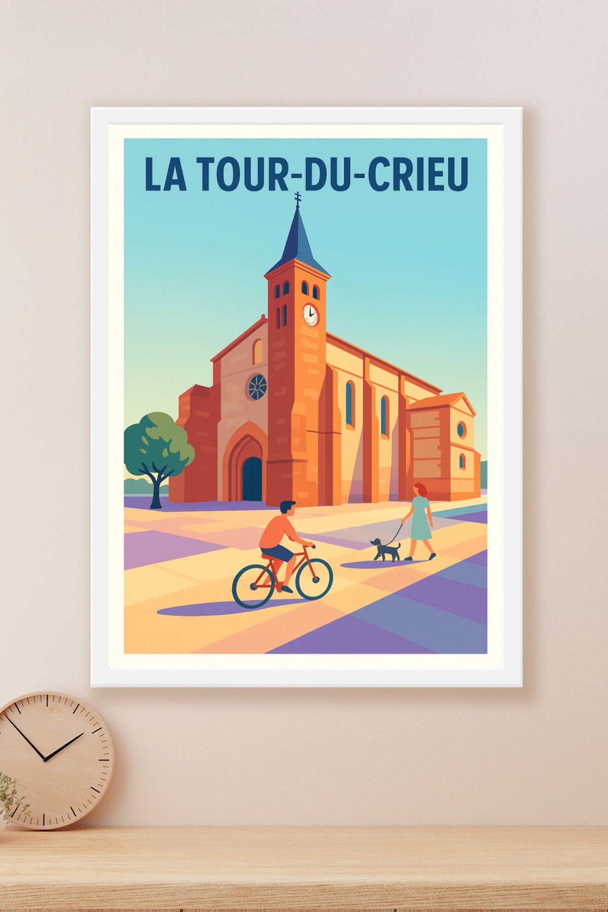 Affiche de La Tour-du-Crieu - Charme et sérénité au cœur de l'Ariège