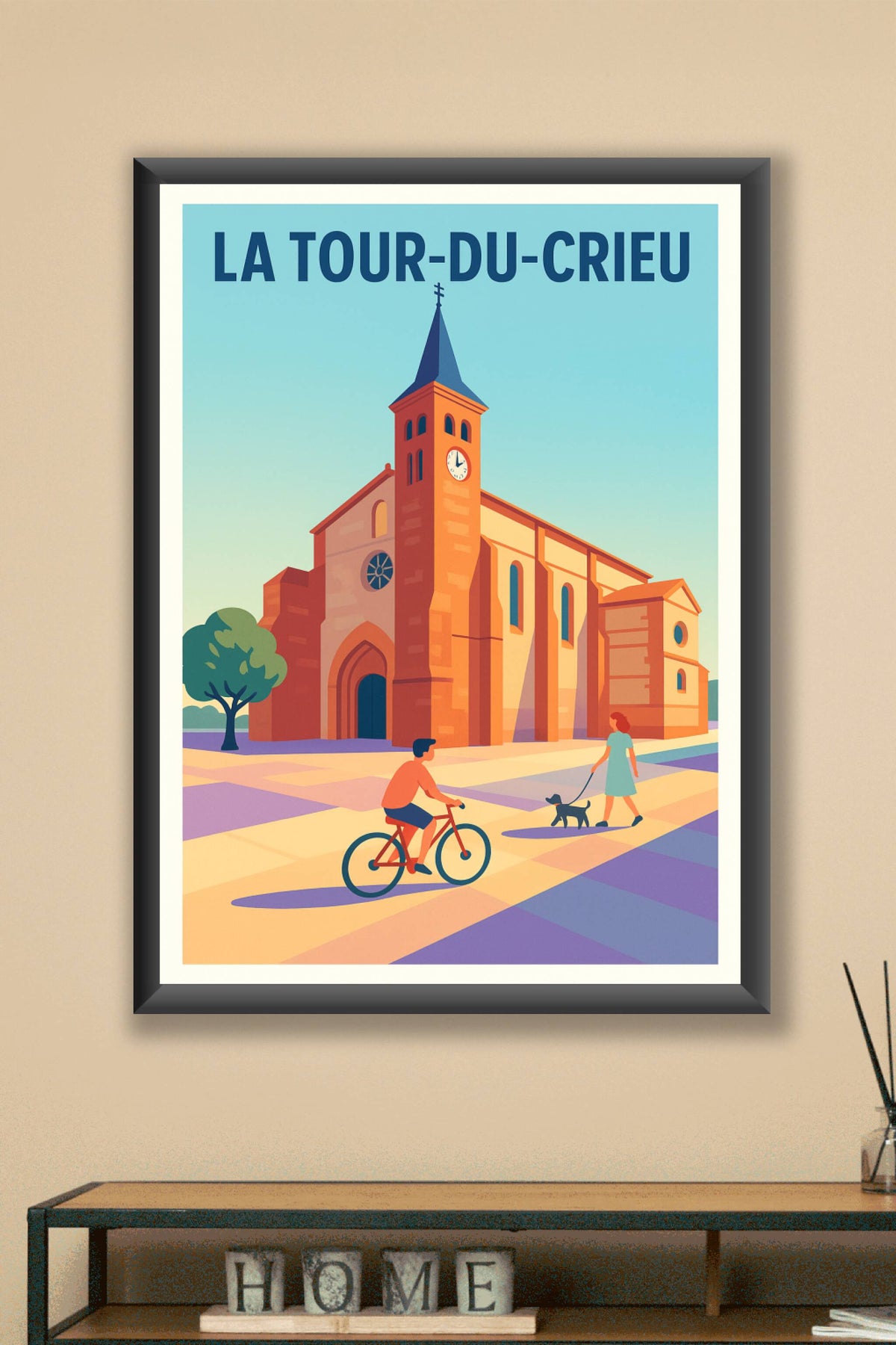 Affiche de La Tour-du-Crieu - Charme et sérénité au cœur de l'Ariège