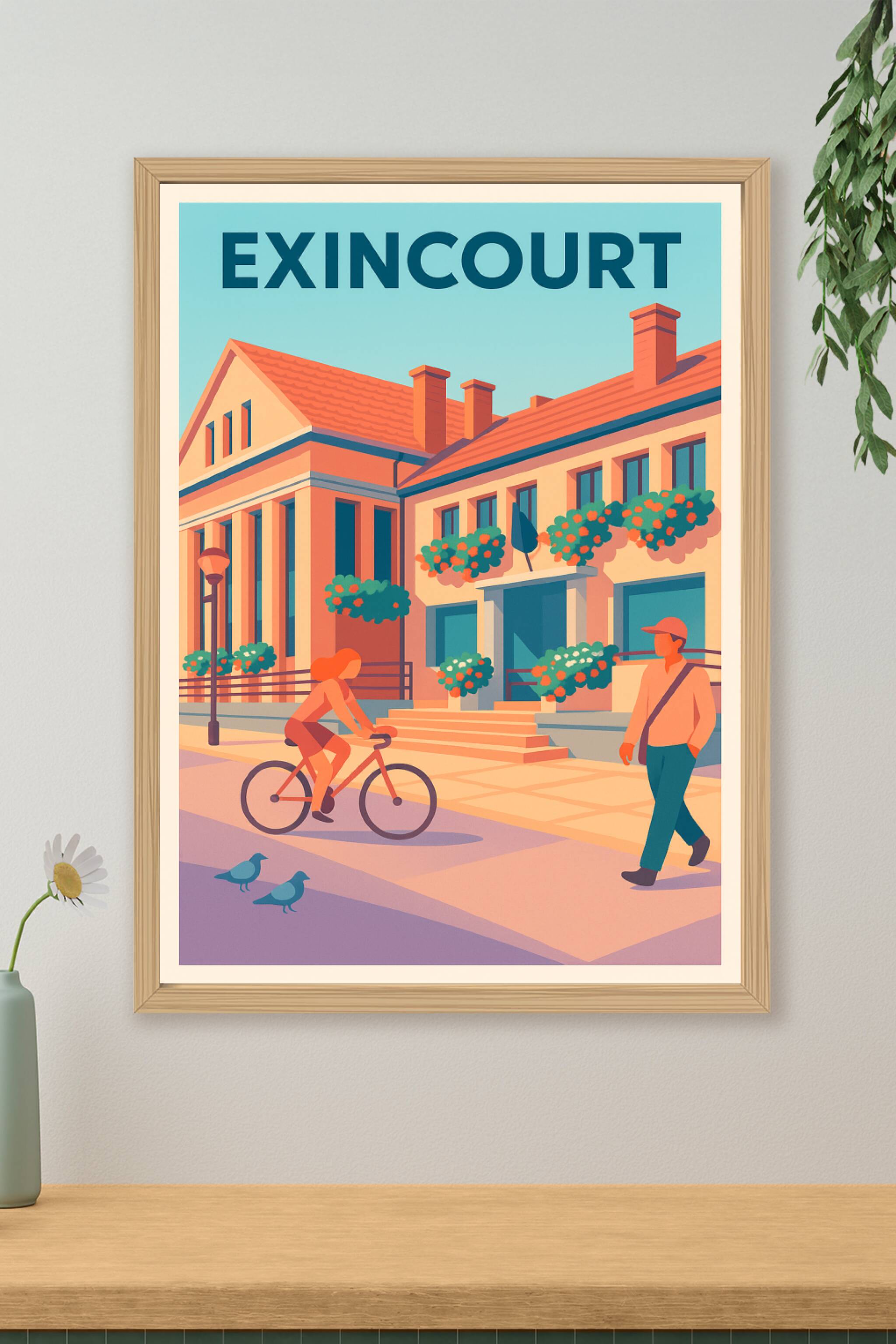 Affiche de Exincourt - Un coin de vie apaisant au cœur de la ville