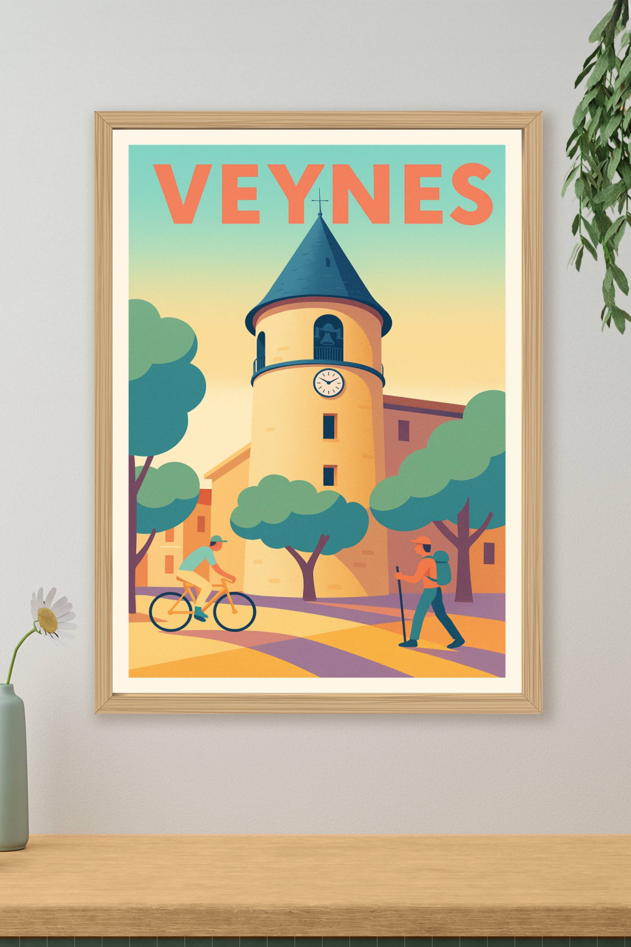 Affiche de Veynes - Charme et dynamisme au cœur des Alpes