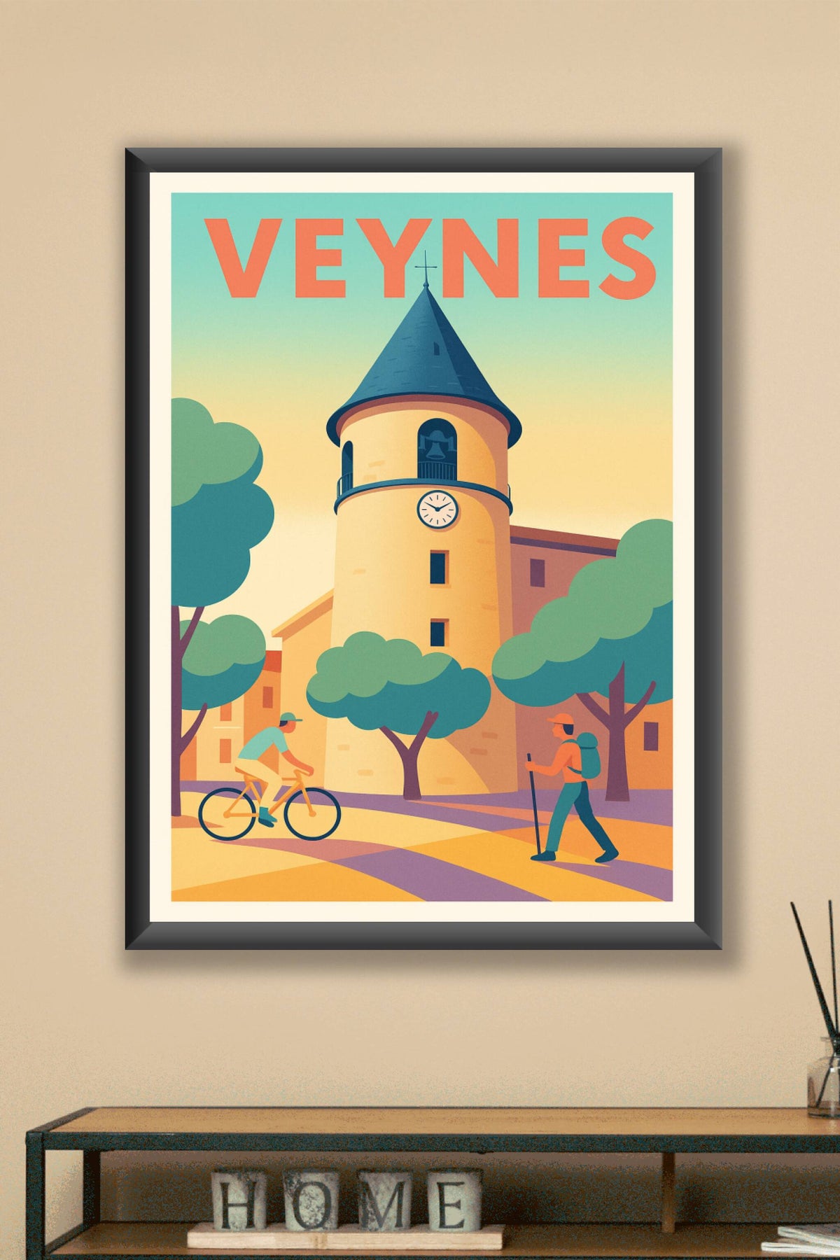 Affiche de Veynes - Charme et dynamisme au cœur des Alpes